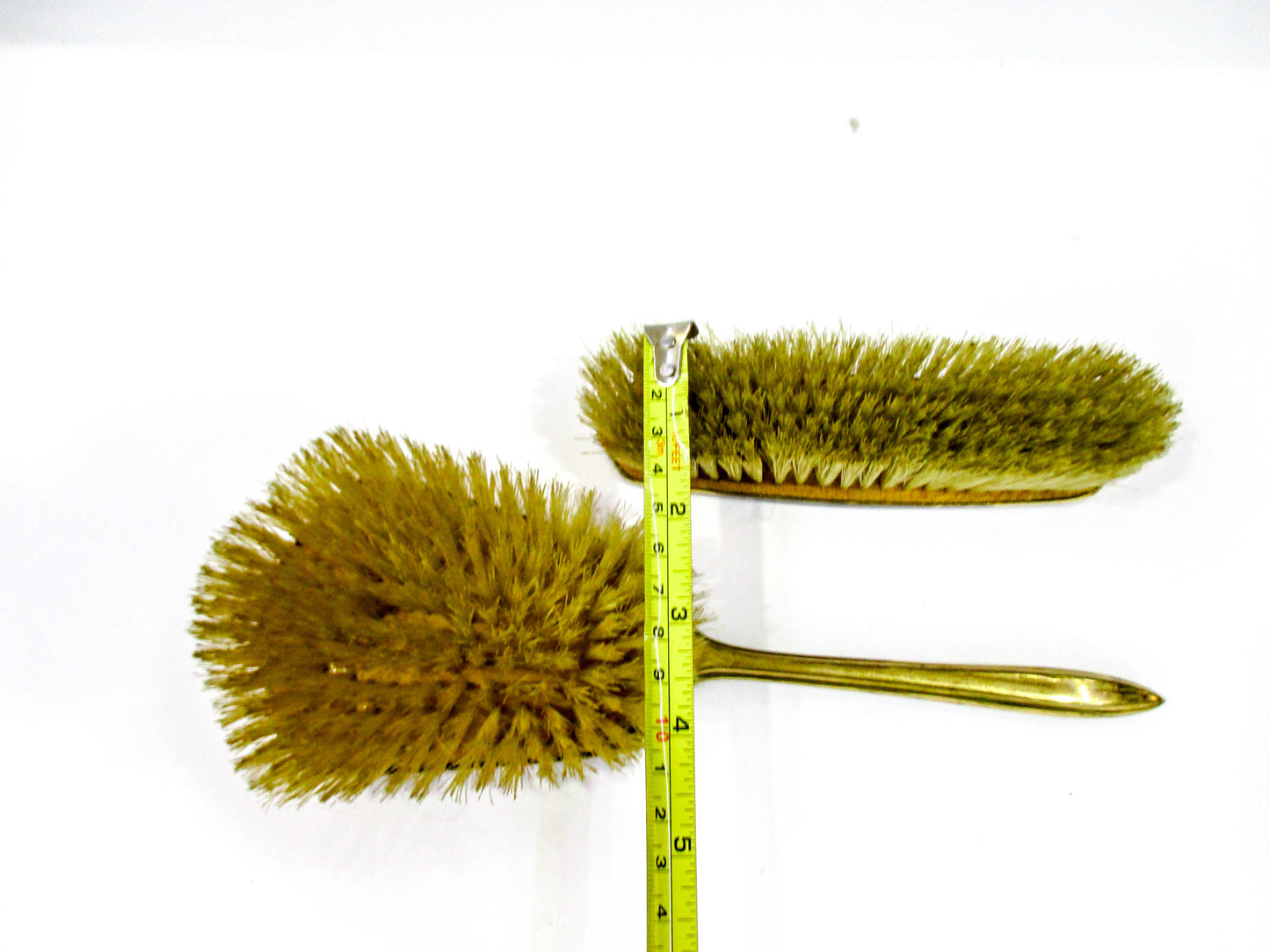 Vintage Blue Guilloche Style Vanity Brush Set