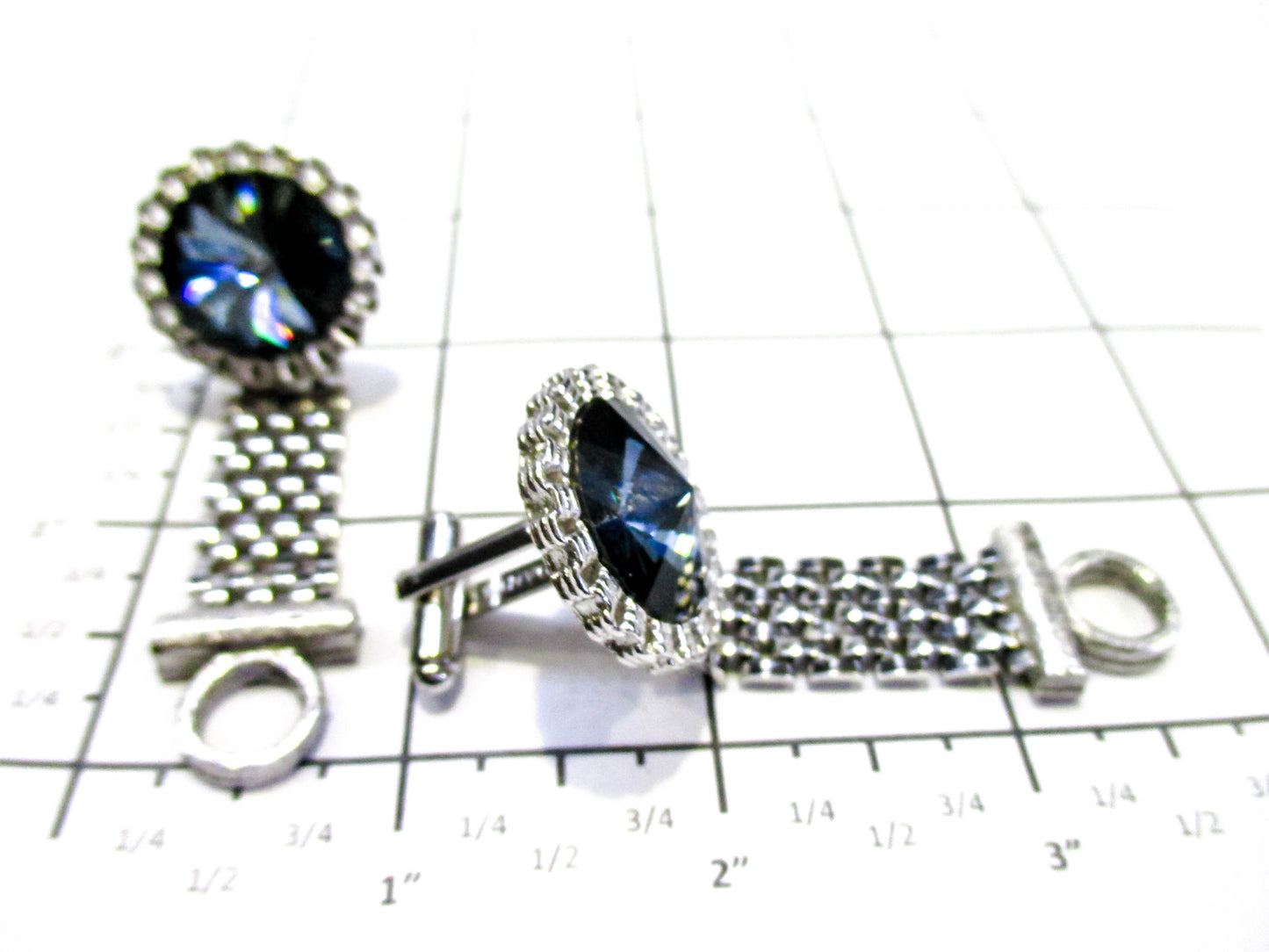 DANTE Rivoli Mesh Cufflinks - Beautiful Fashion, Affordable Cost