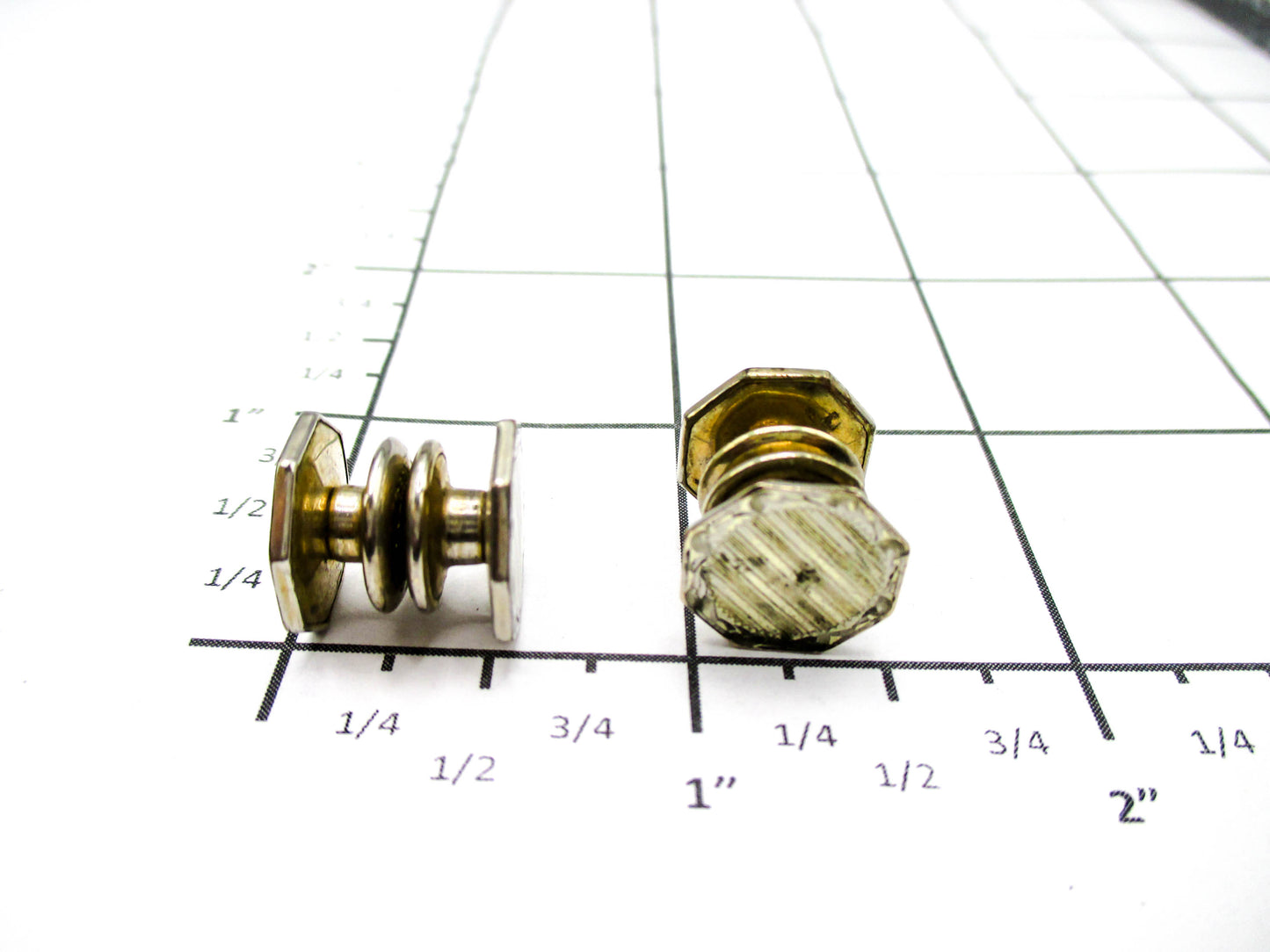 1920s Snap Cufflinks - Baer & Wilde - Kum-A-Part