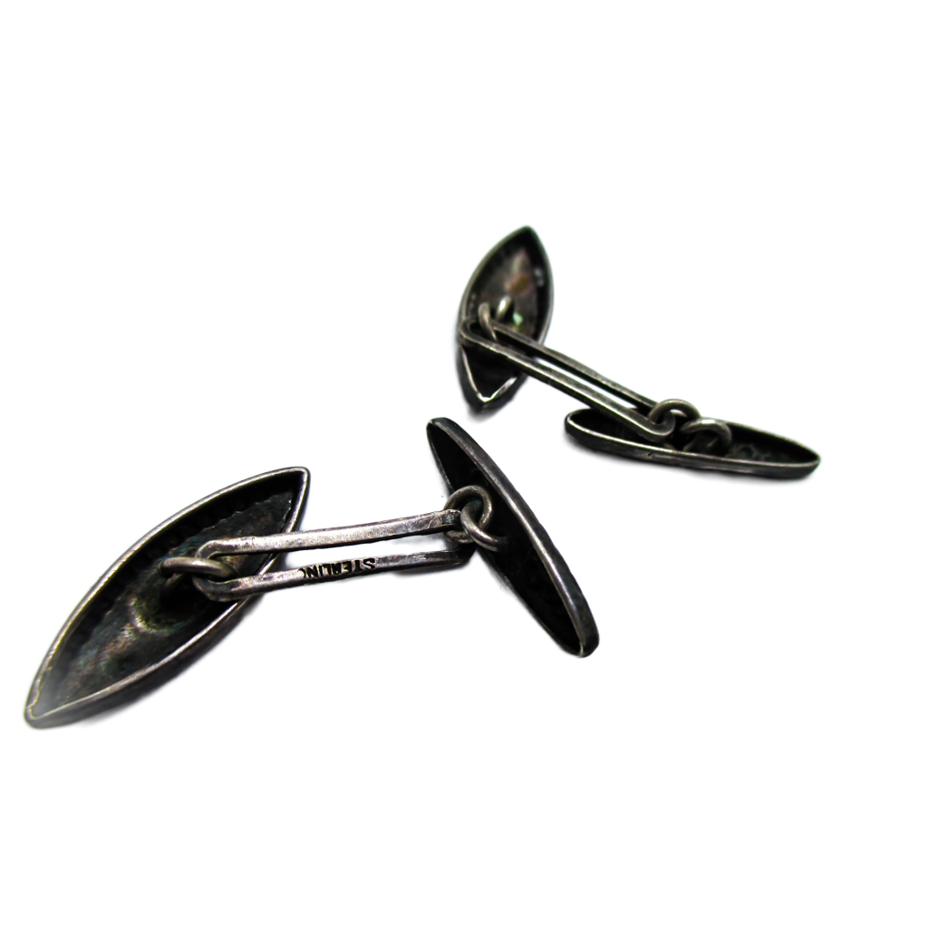 Antique Sterling Cufflinks - 125 Years of Beautiful