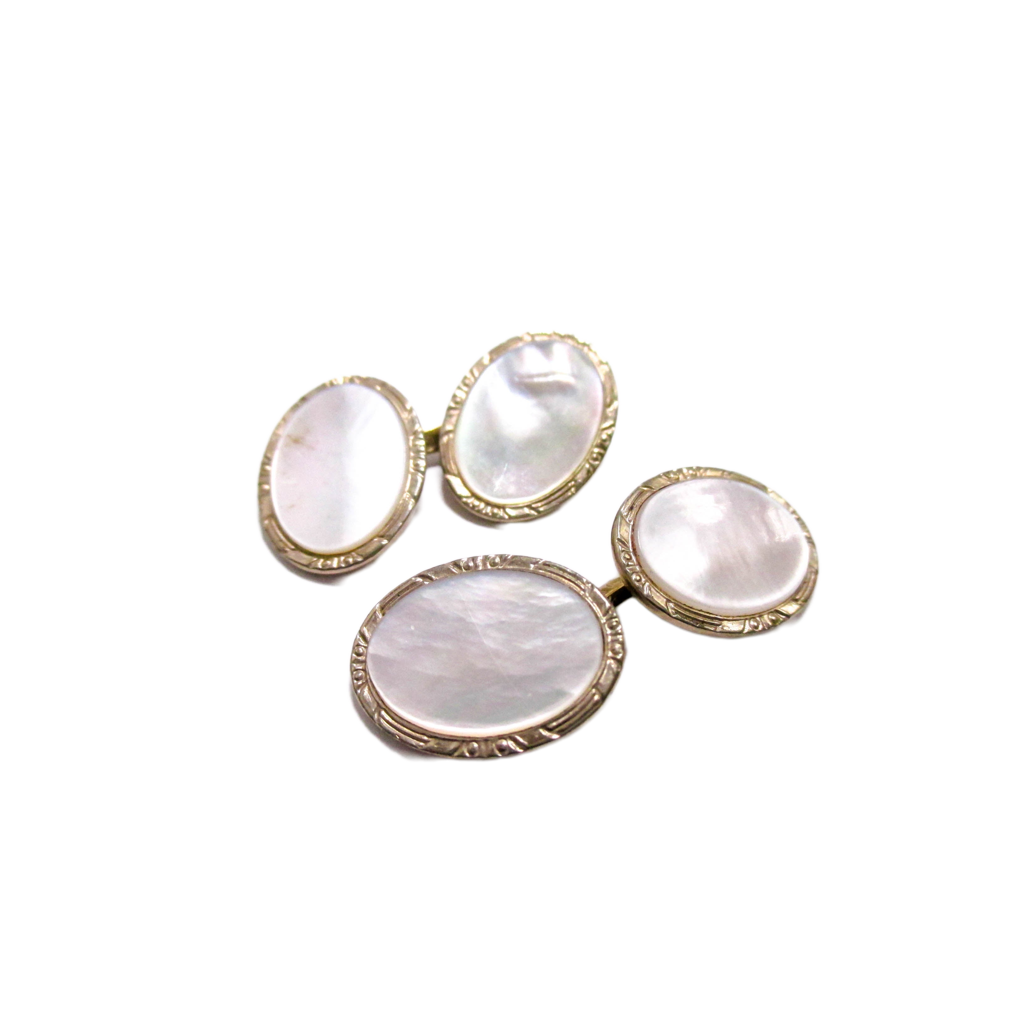 1930s Mother of Pearl Cufflinks