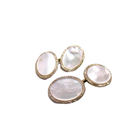 1930s Mother of Pearl Cufflinks
