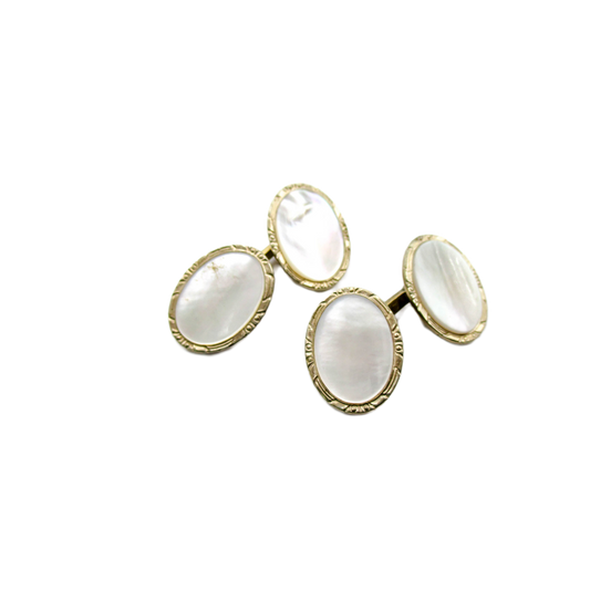 1930s Mother of Pearl Cufflinks