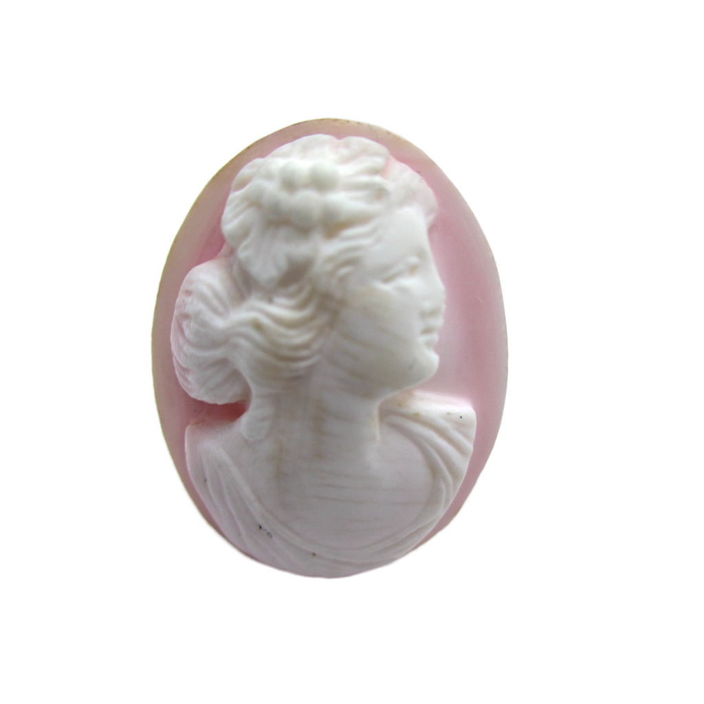 Antique Cameo of a Bacchante - nose damaged