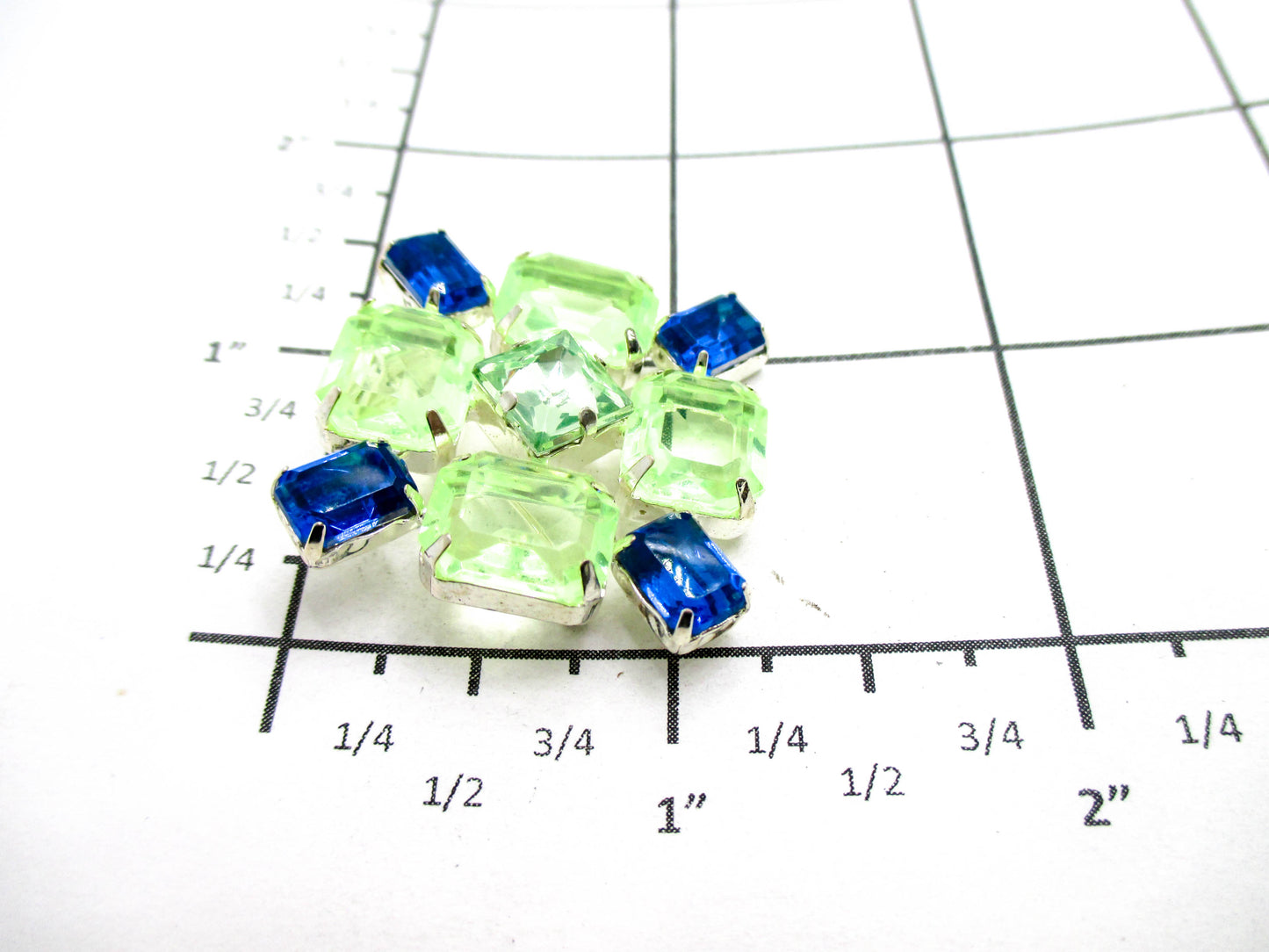 Green Glowing Plastic Pin