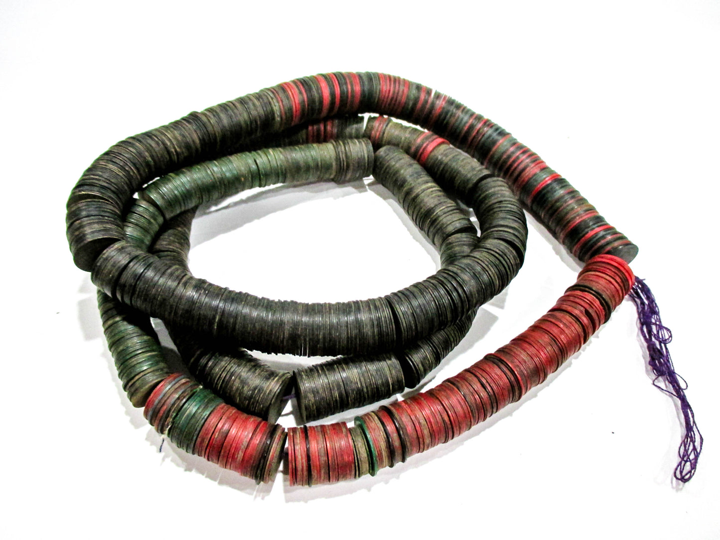 Waist Beads - African Vinyl Disk Jigida Beads