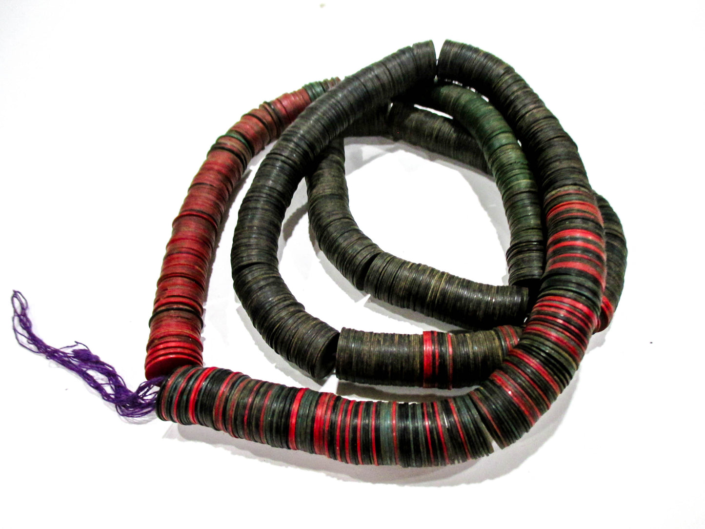 Waist Beads - African Vinyl Disk Jigida Beads