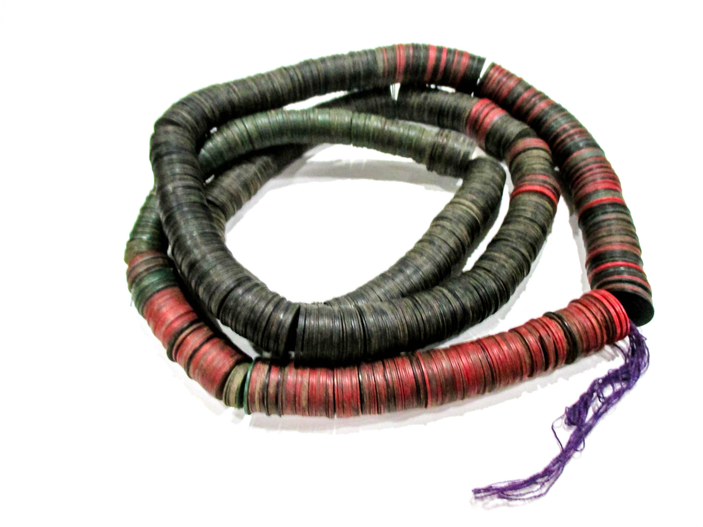 Waist Beads - African Vinyl Disk Jigida Beads