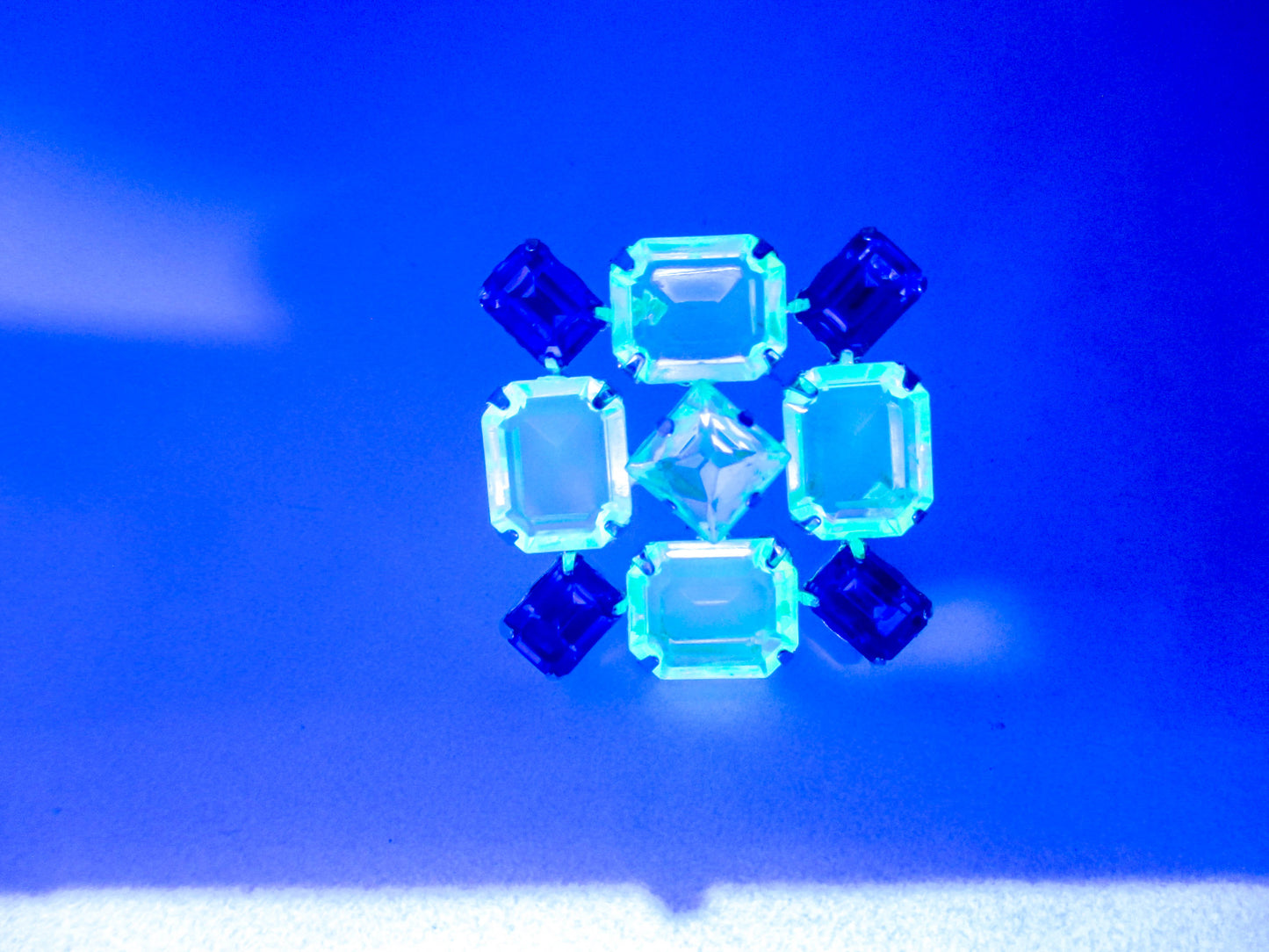 Green Glowing Plastic Pin