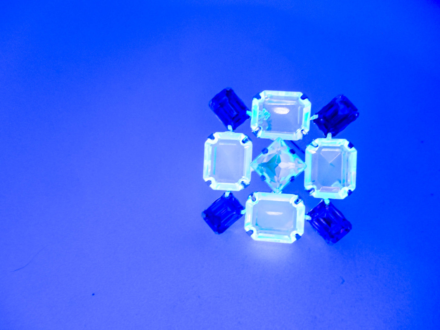 Green Glowing Plastic Pin