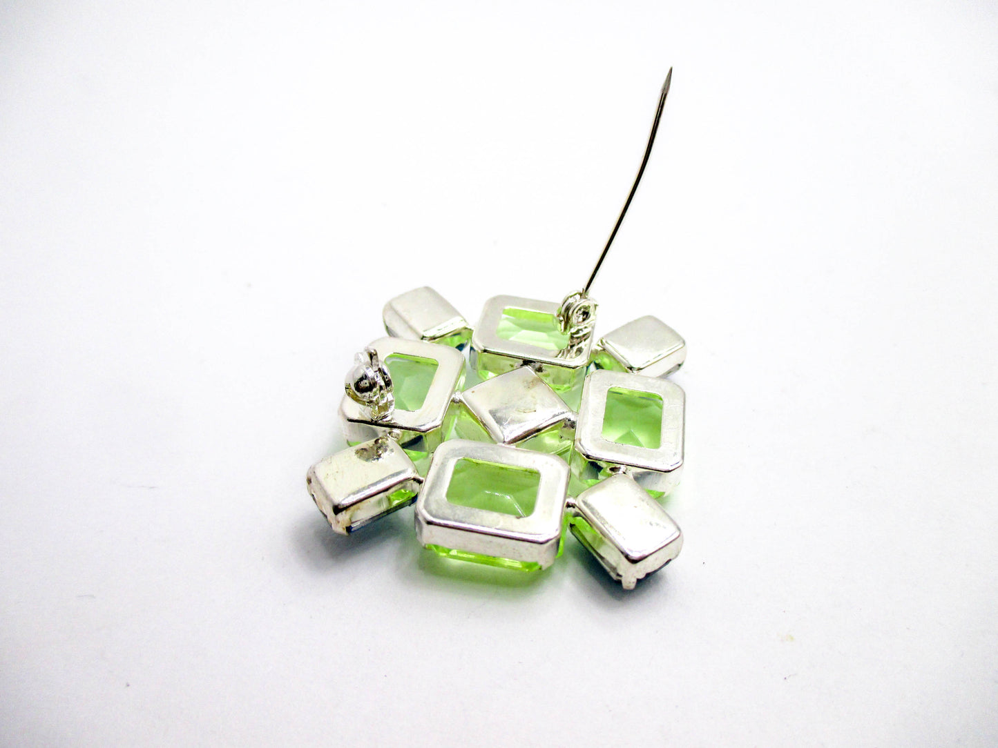 Green Glowing Plastic Pin