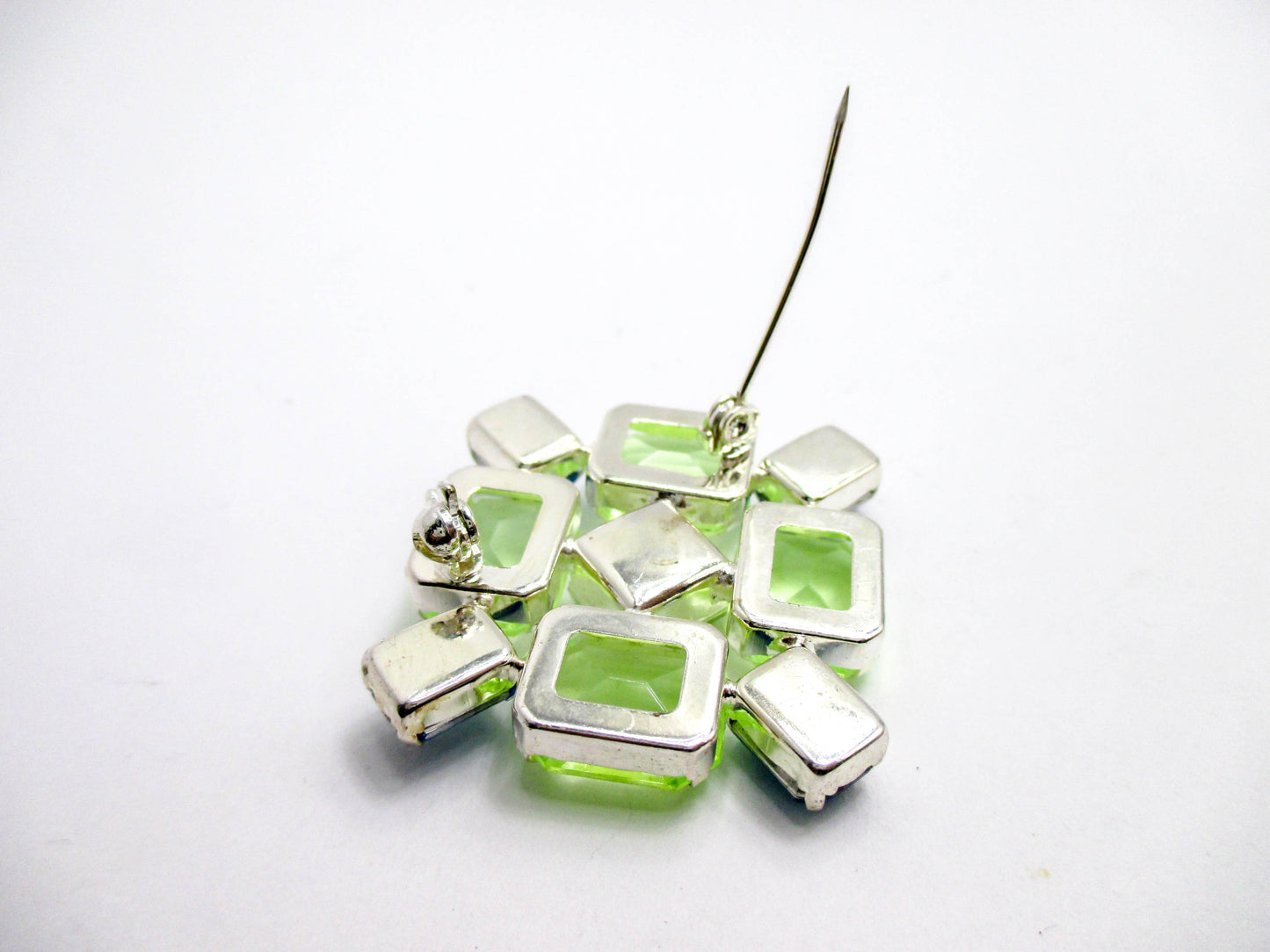 Green Glowing Plastic Pin