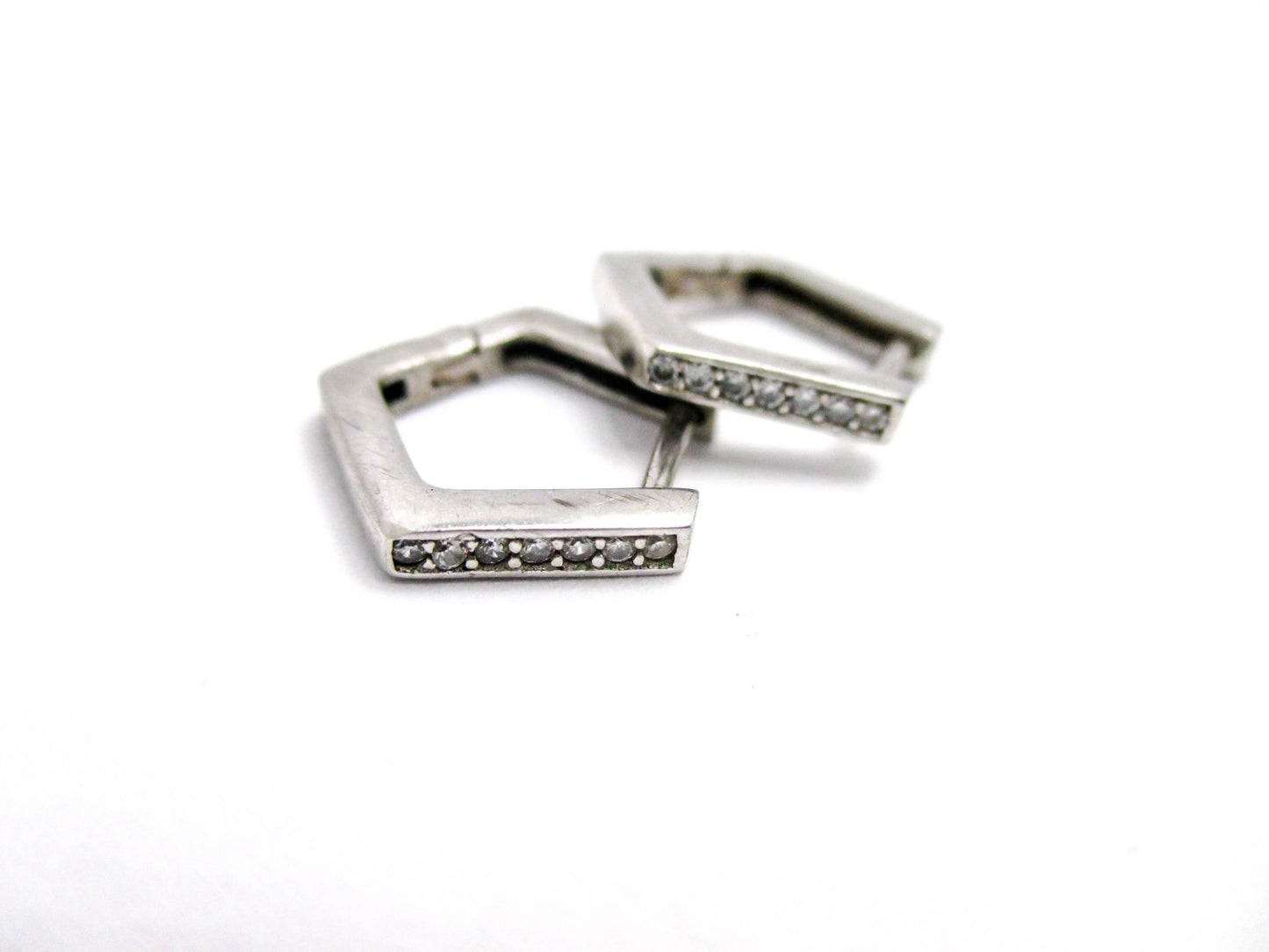 Sterling Silver Small Huggie Earrings
