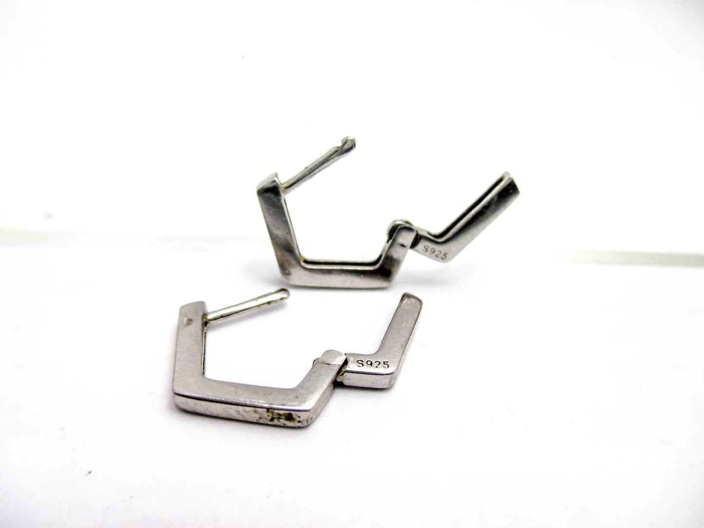 Sterling Silver Small Huggie Earrings