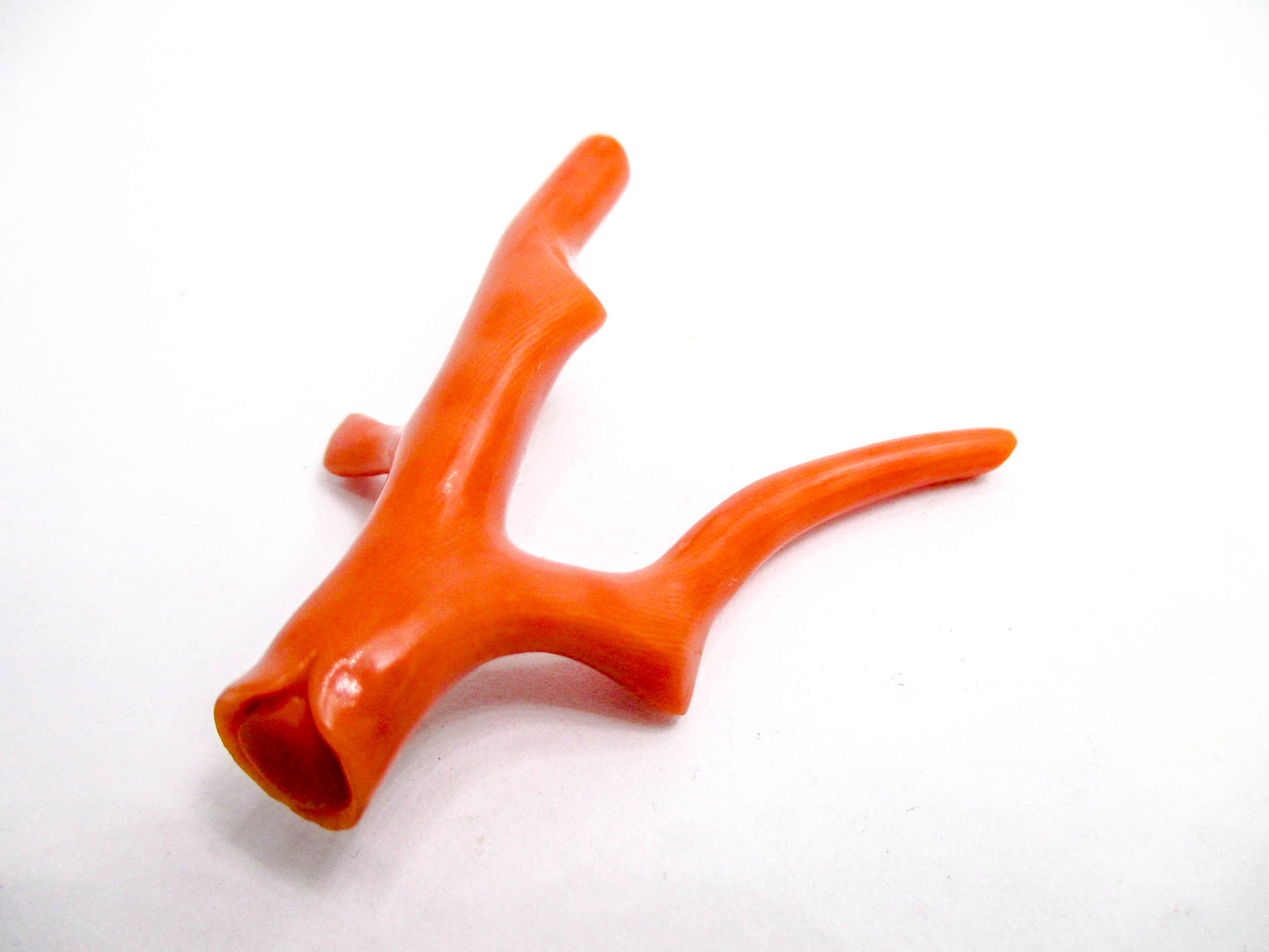 An Amazing Victorian Coral Branch Brooch Pin