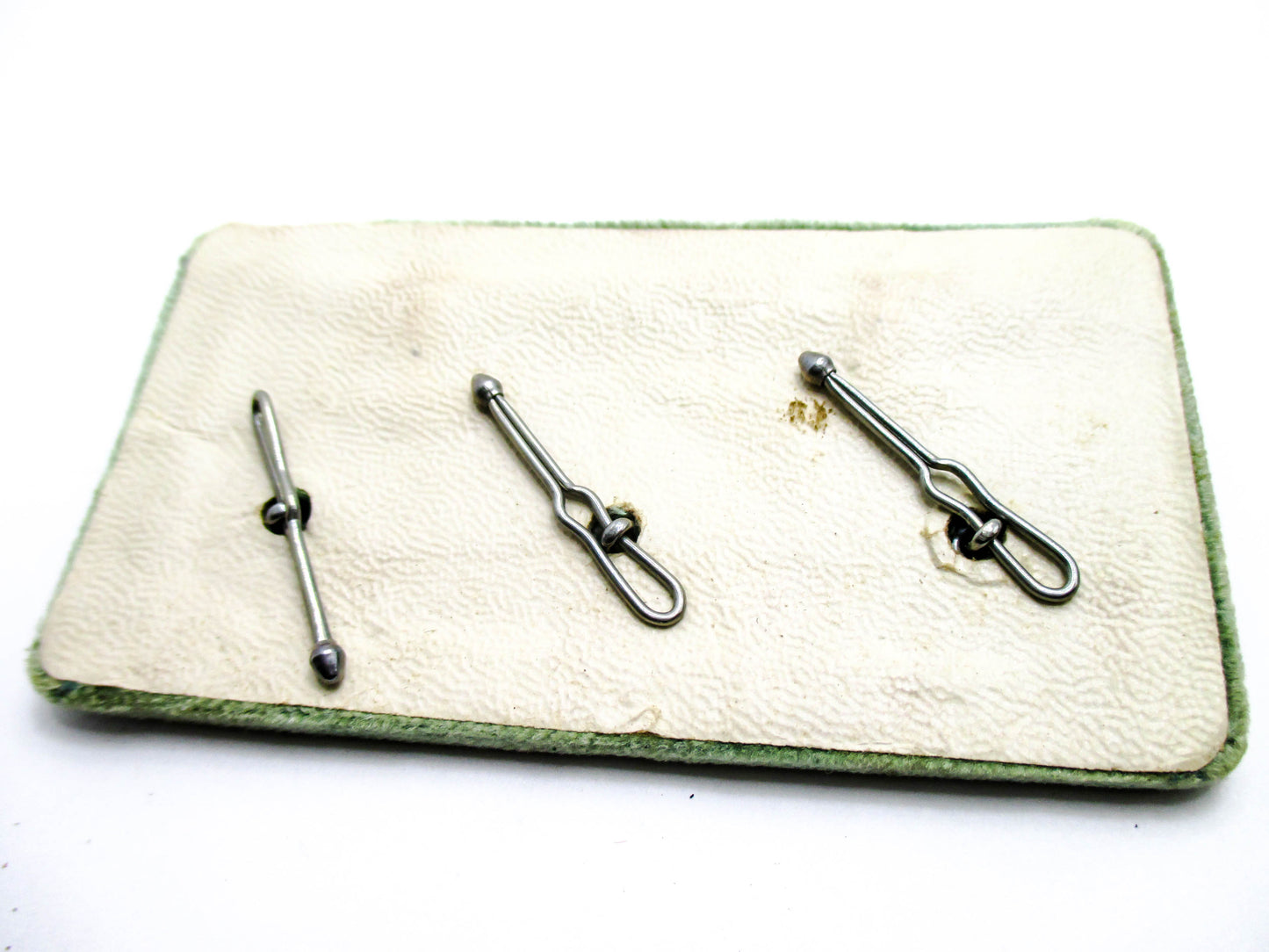 Krementz Cufflinks and Button Set - With Mirrored Presentation Box