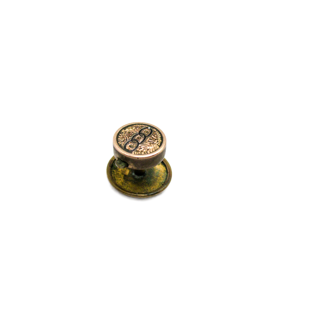 Antique Odd Fellow Jewelry - Taille Dépargne 3 Ring Sud
