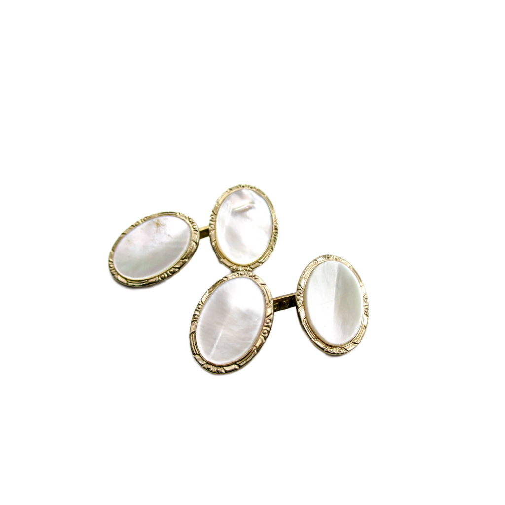 1930s Mother of Pearl Cufflinks