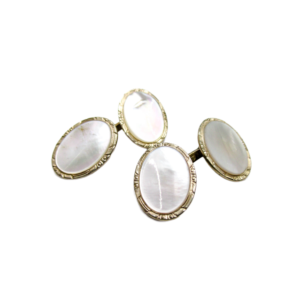 1930s Mother of Pearl Cufflinks