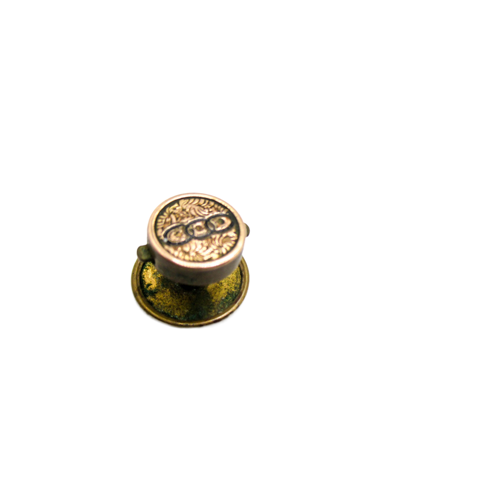 Antique Odd Fellow Jewelry - Taille Dépargne 3 Ring Sud