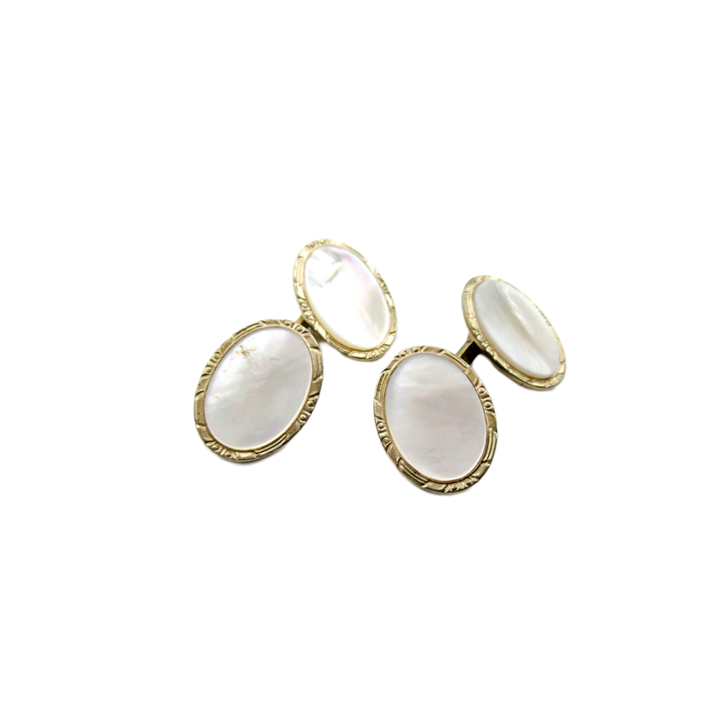 1930s Mother of Pearl Cufflinks