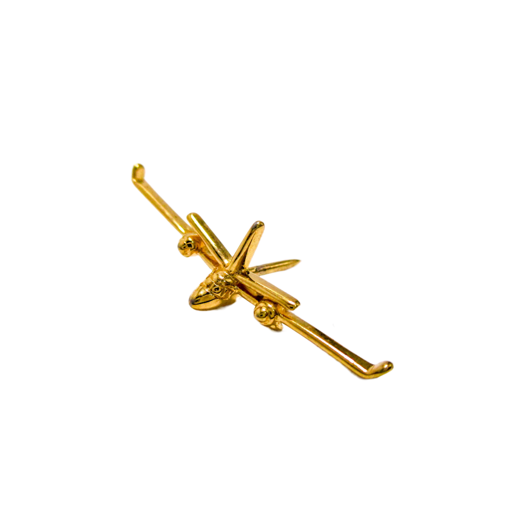 Airplane Tie or Lapel Pin - Jewelry for Pilots or Mechanics