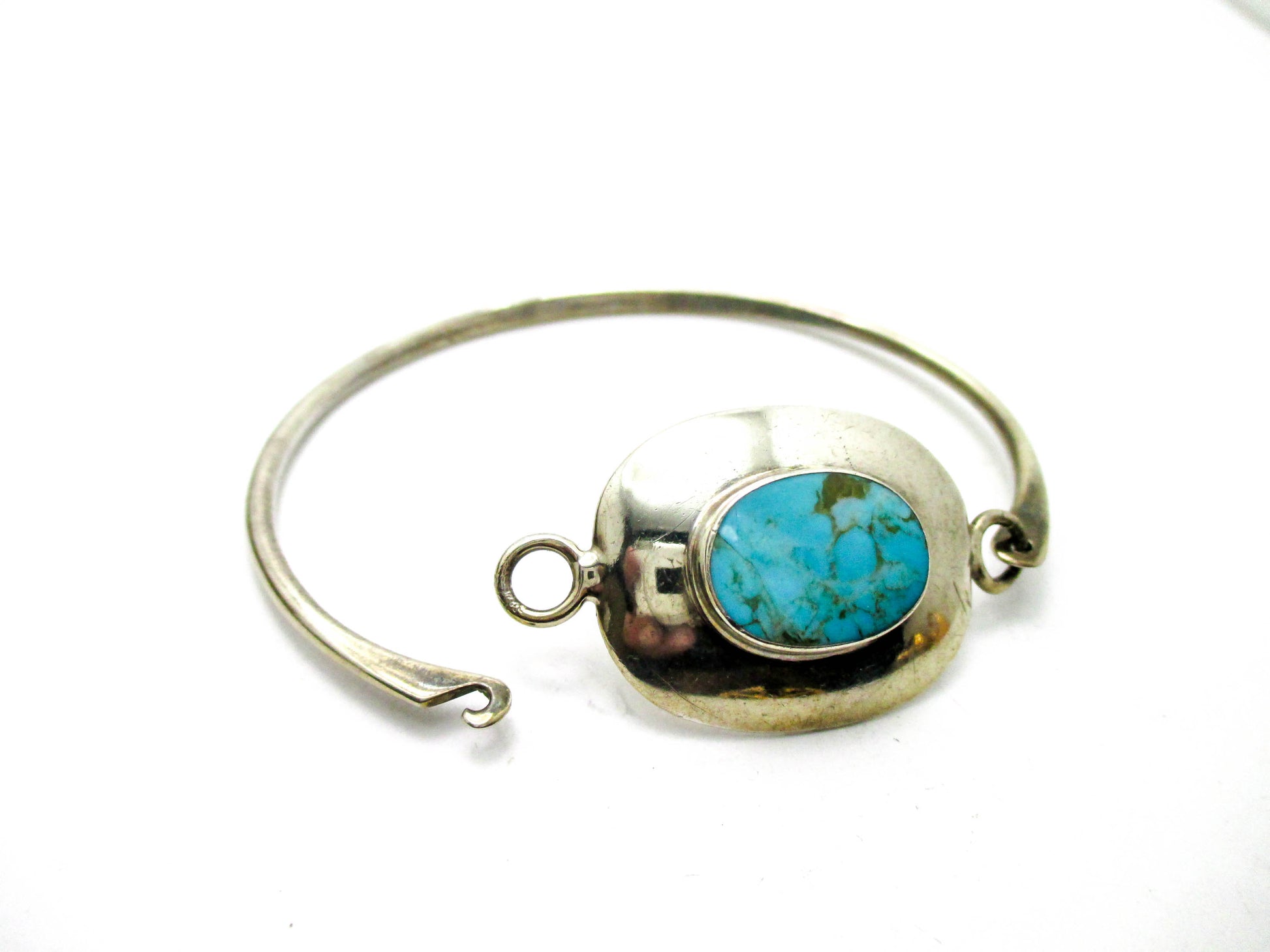 Sterling Silver Turquoise Bracelet