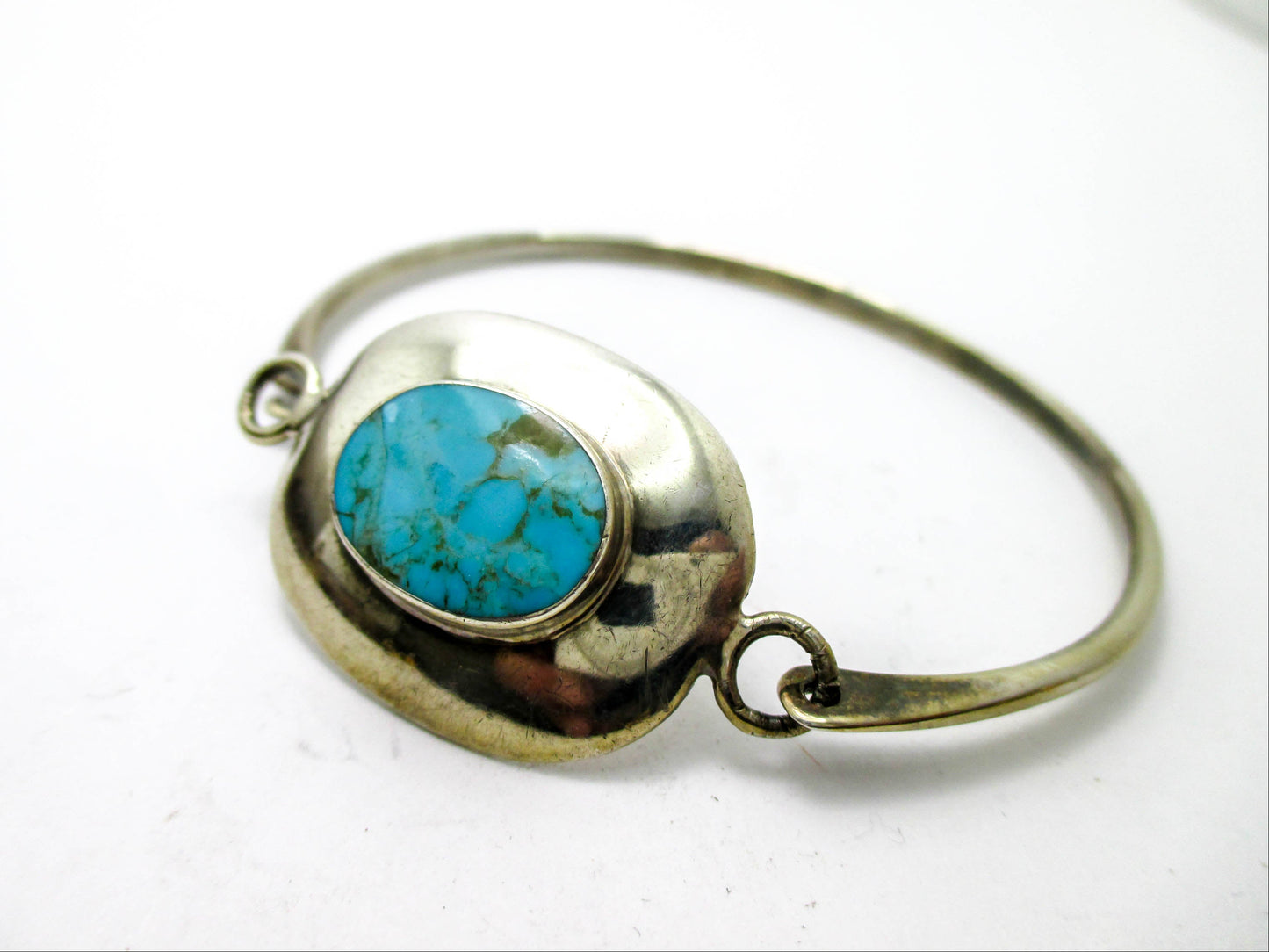 Sterling Silver Turquoise Bracelet