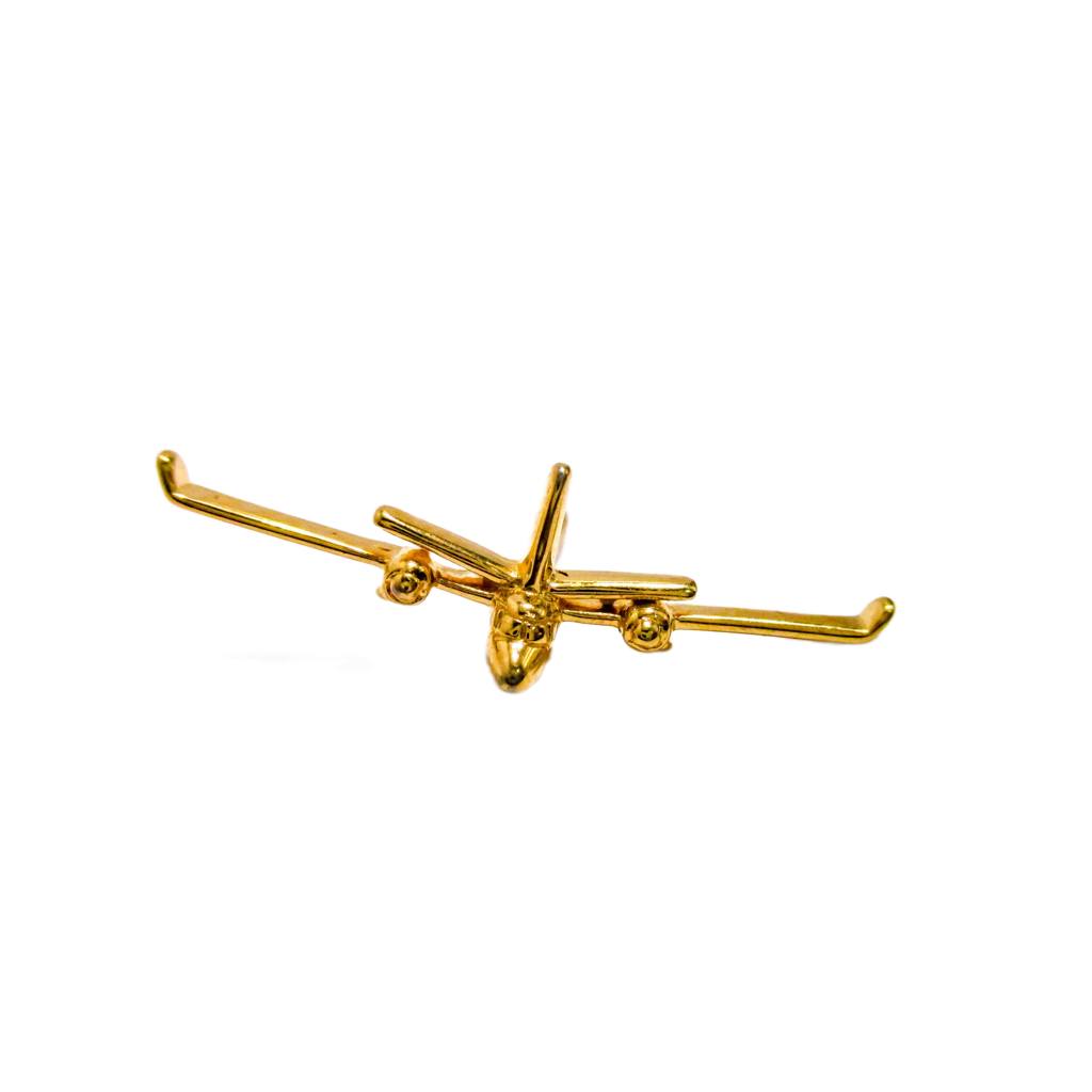 Airplane Tie or Lapel Pin - Jewelry for Pilots or Mechanics