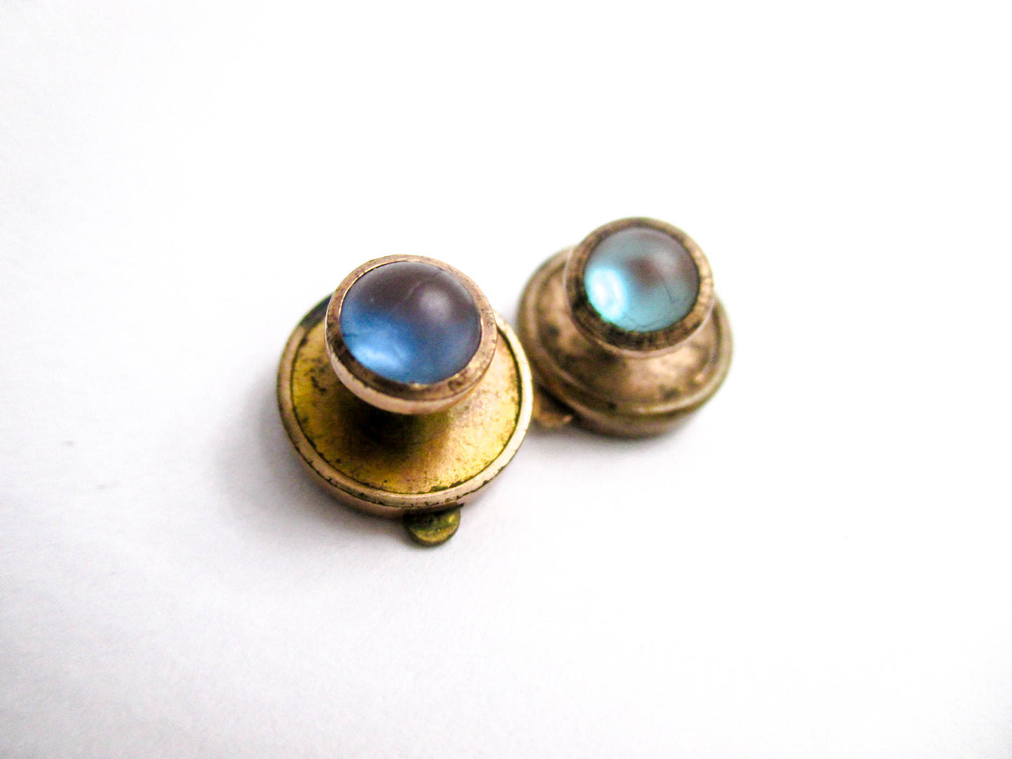 Victorian Saphiret Studs - Dated 1879 - The Real Deal