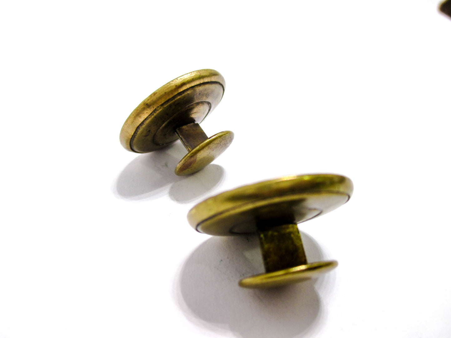Victorian Cuff Buttons - 1880s Jewelry