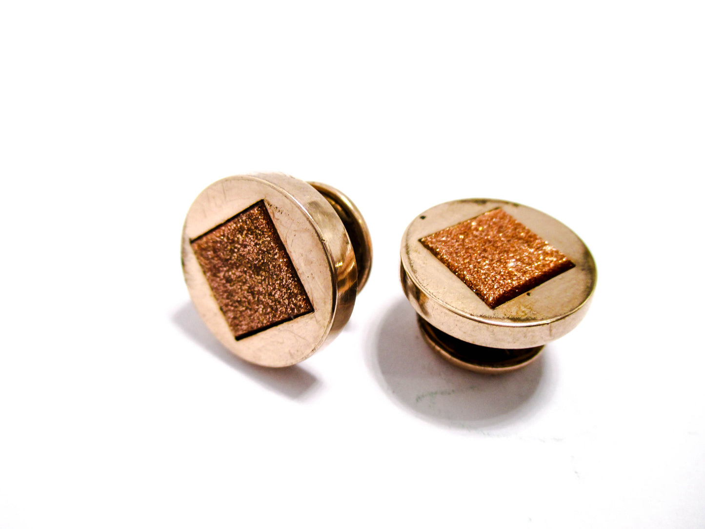 1880s Cuff Buttons - Victorian Cuff Jewelry