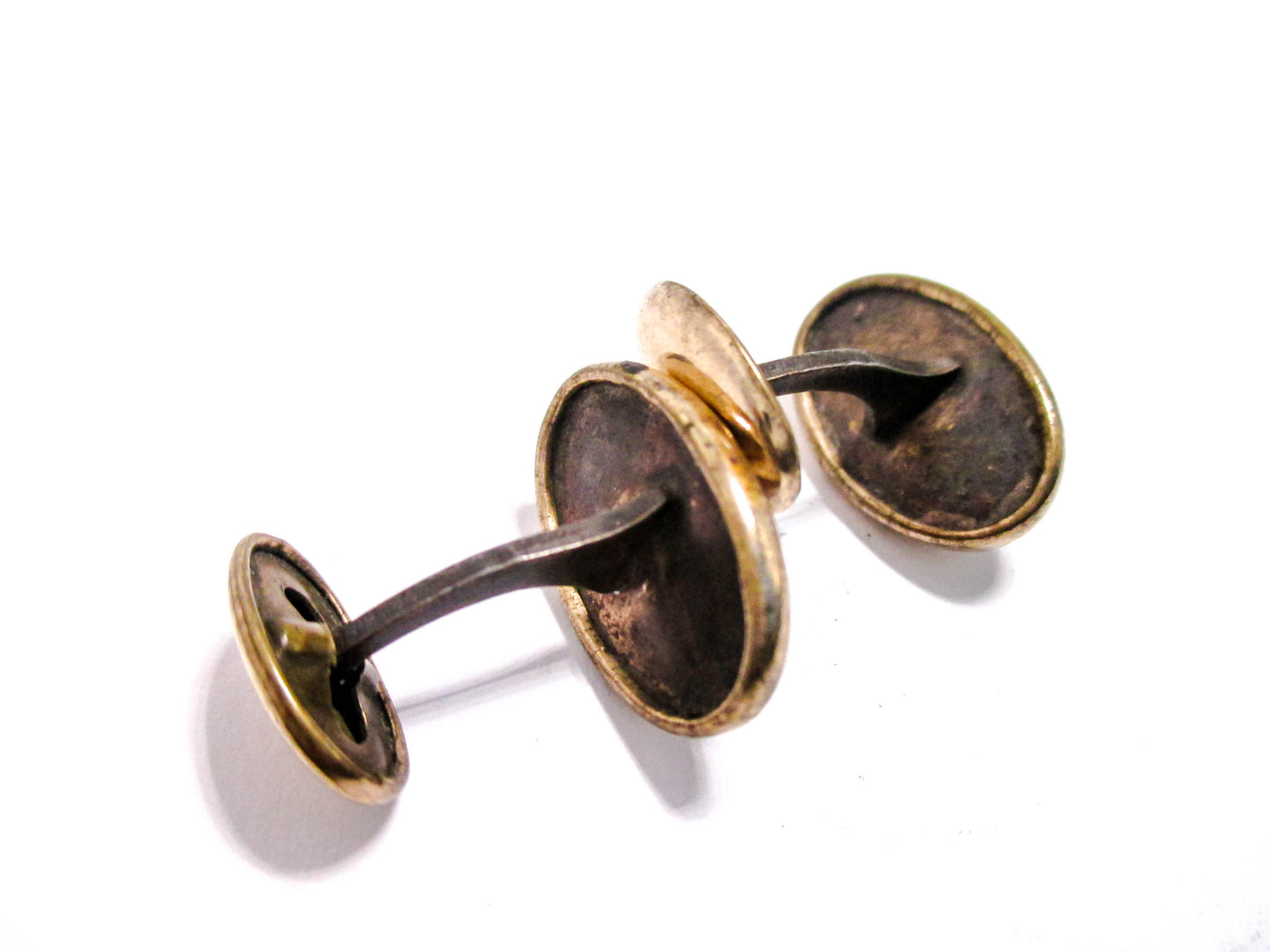 Goldstone Cufflinks - Early 1900s Edwardian Men's Fashion