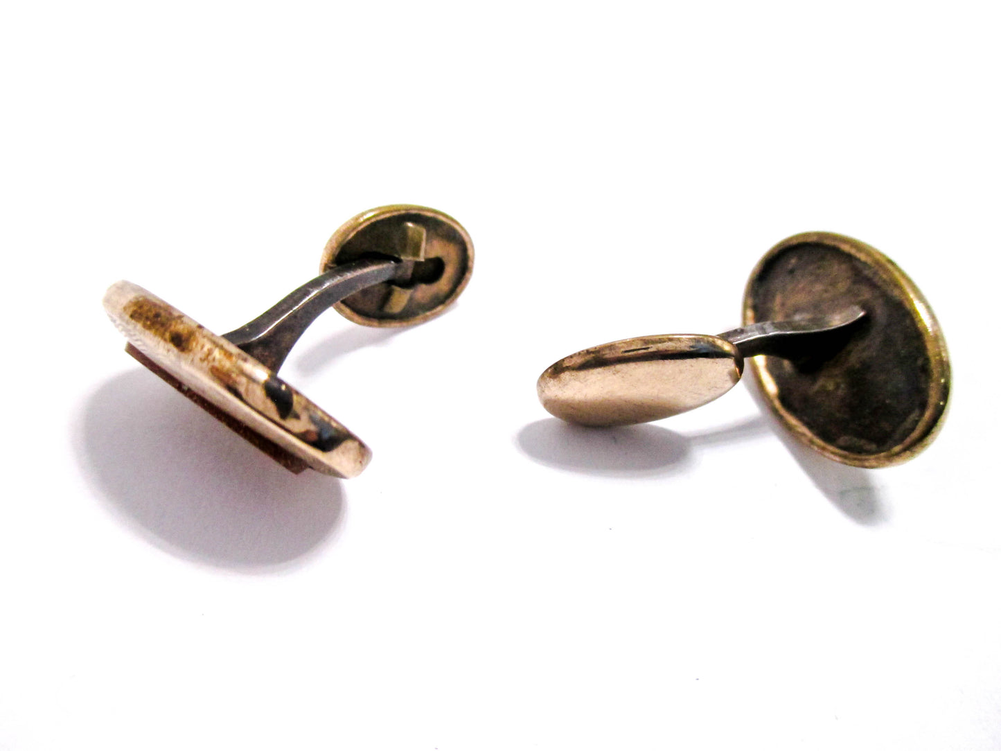 Goldstone Cufflinks - Early 1900s Edwardian Men's Fashion