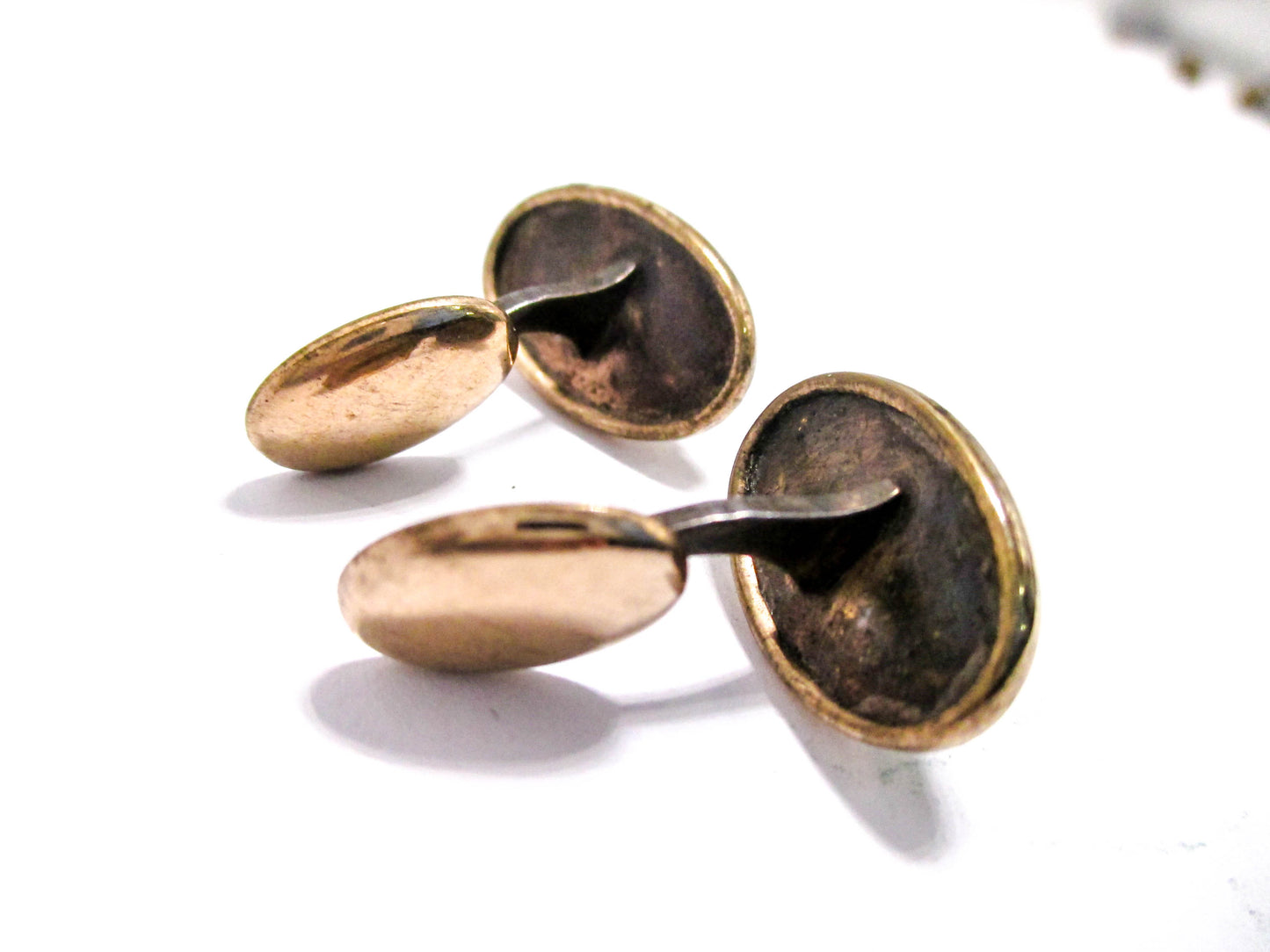 Goldstone Cufflinks - Early 1900s Edwardian Men's Fashion