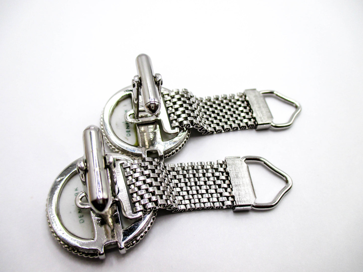 Vintage Denmark Crown Cufflinks - Swank Jewelry