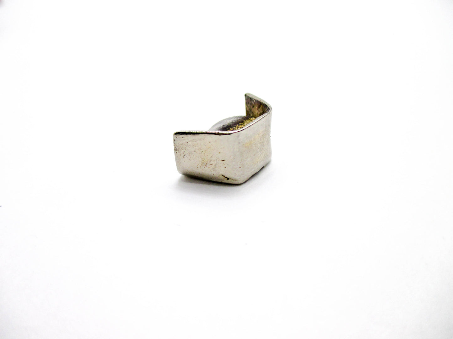 Vintage Nurses Cap Charm - Aged Silver