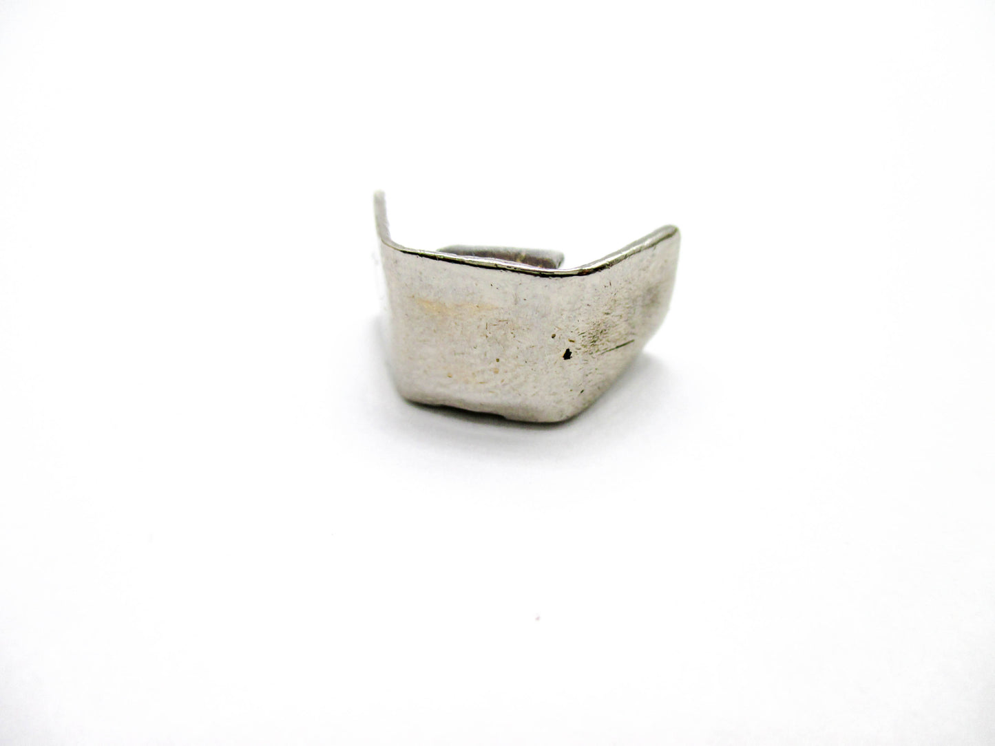 Vintage Nurses Cap Charm - Aged Silver