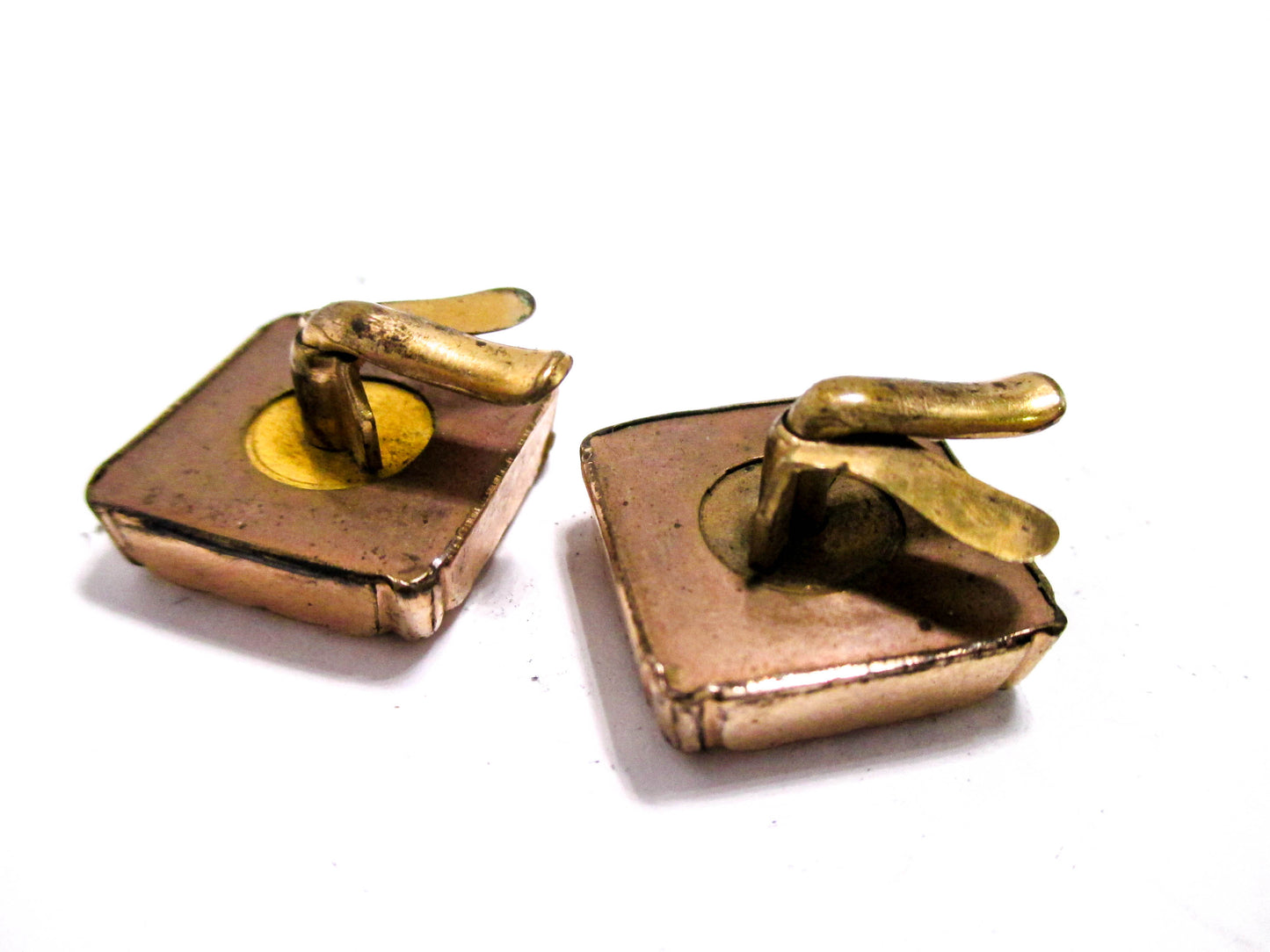 Victorian Tri-Gold Cuff Buttons- A Mimic of Back Hills Gold