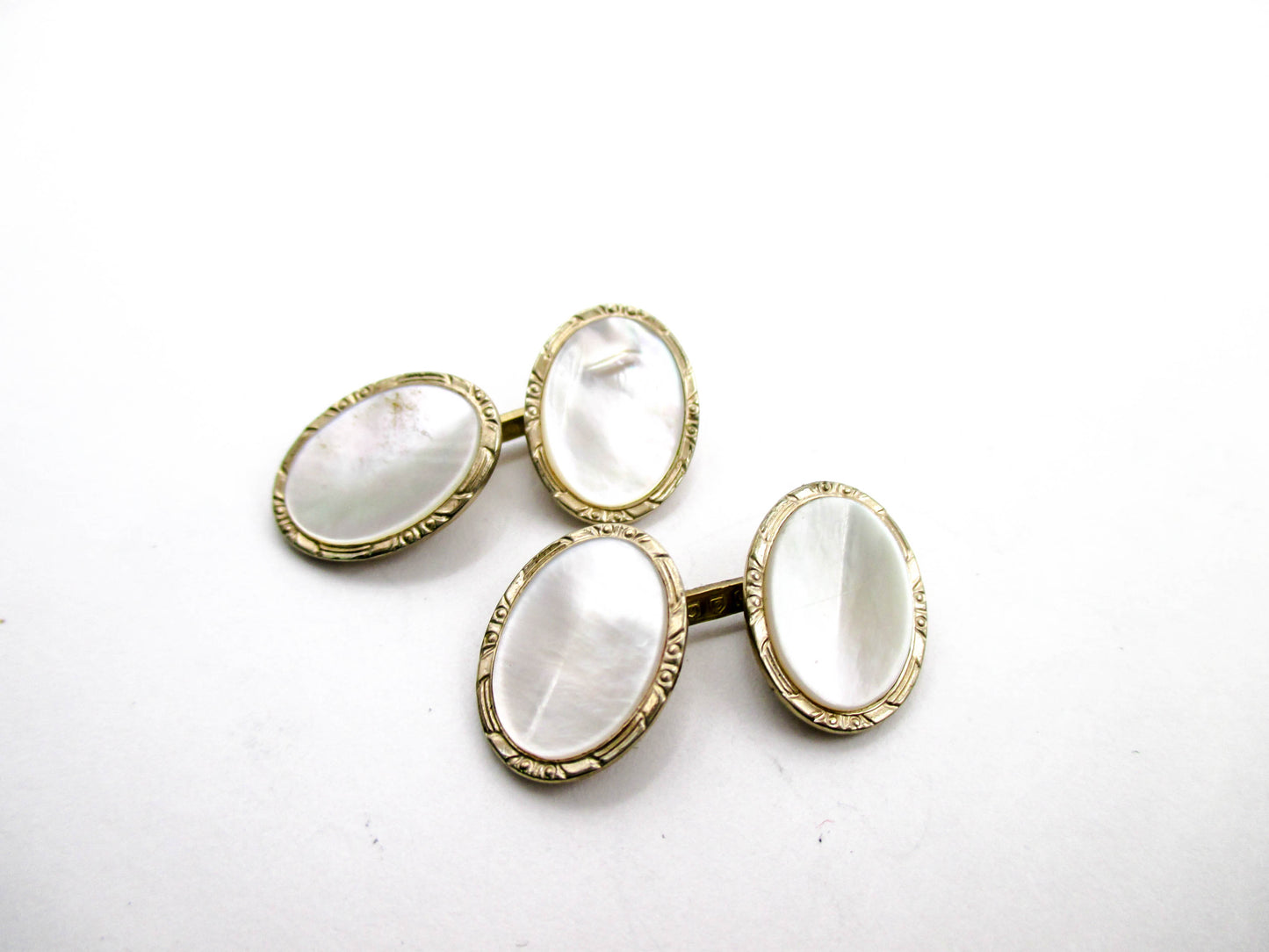 1930s Mother of Pearl Cufflinks