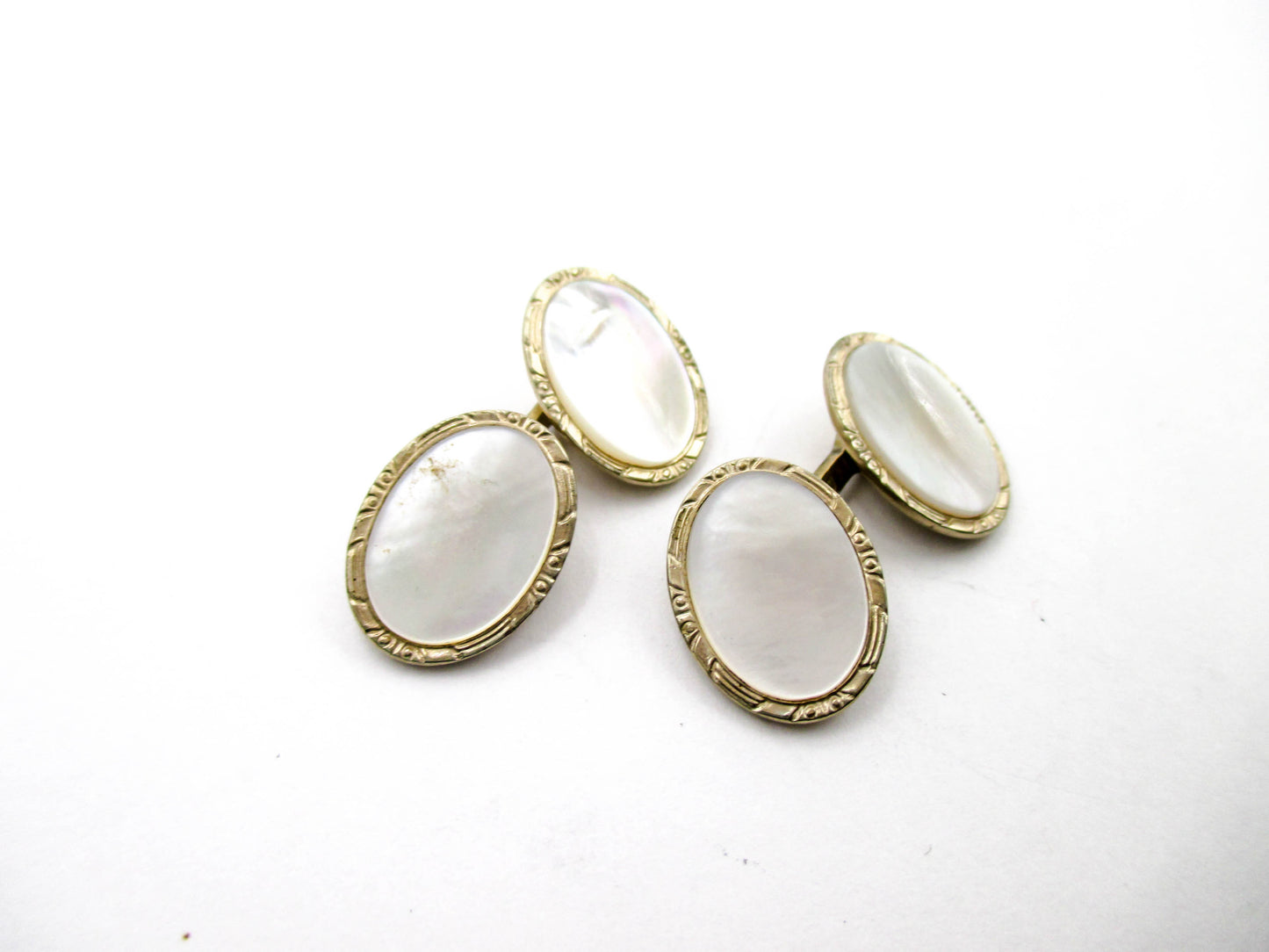 1930s Mother of Pearl Cufflinks
