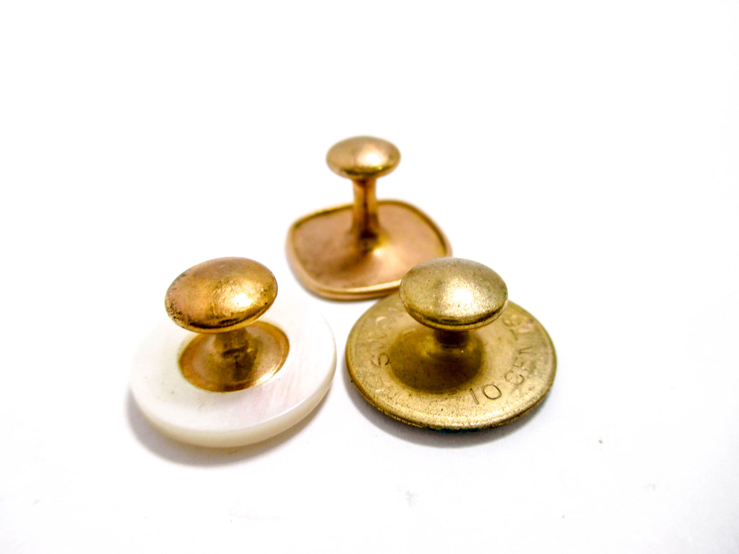 Vintage Collar Stud Lot of 3
