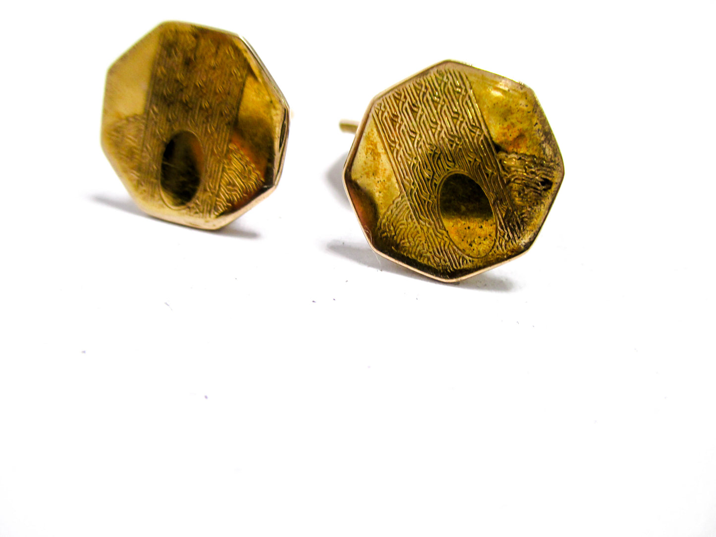 Early 20th Century Guilloche Cufflinks
