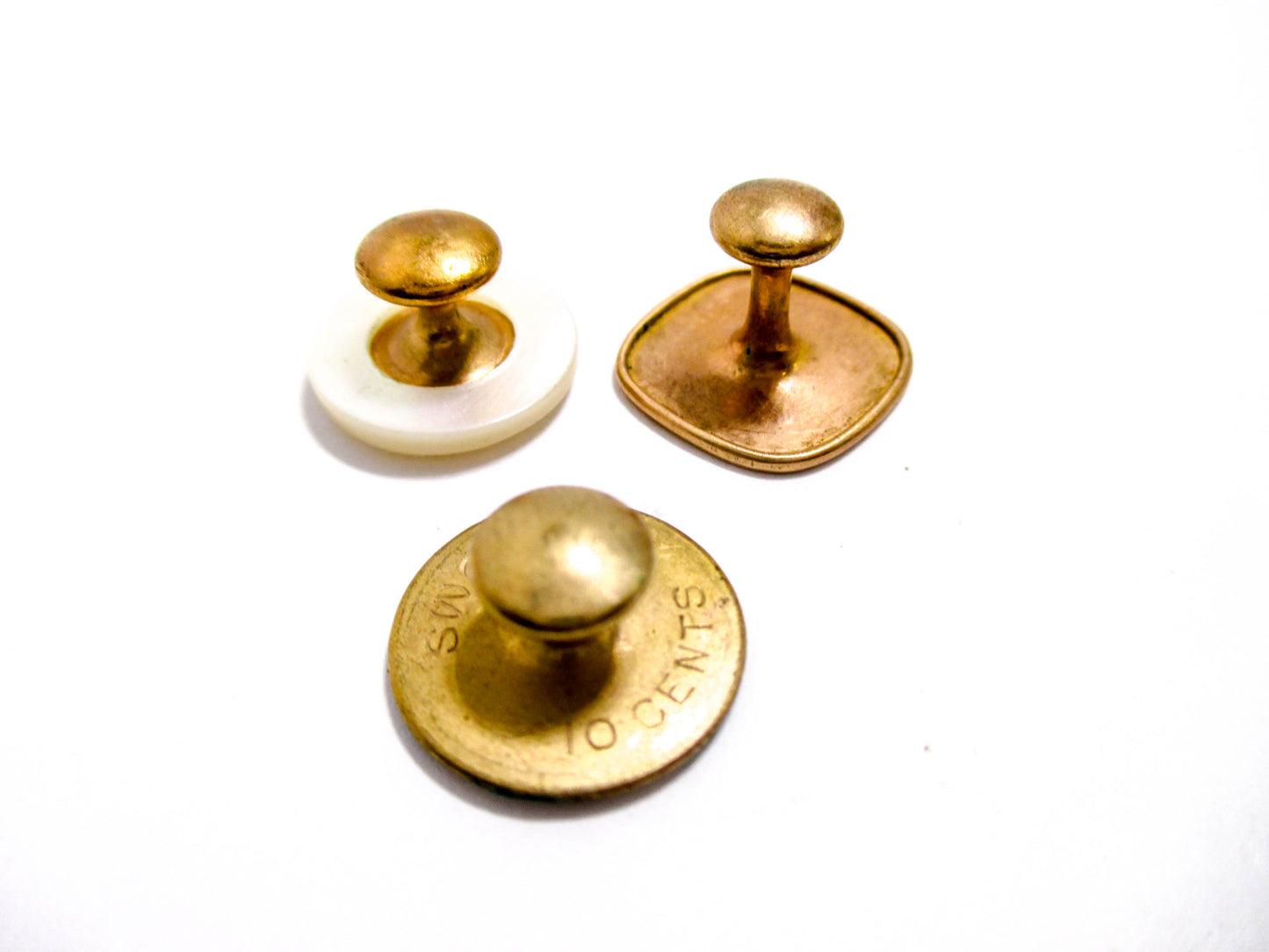 Vintage Collar Stud Lot of 3