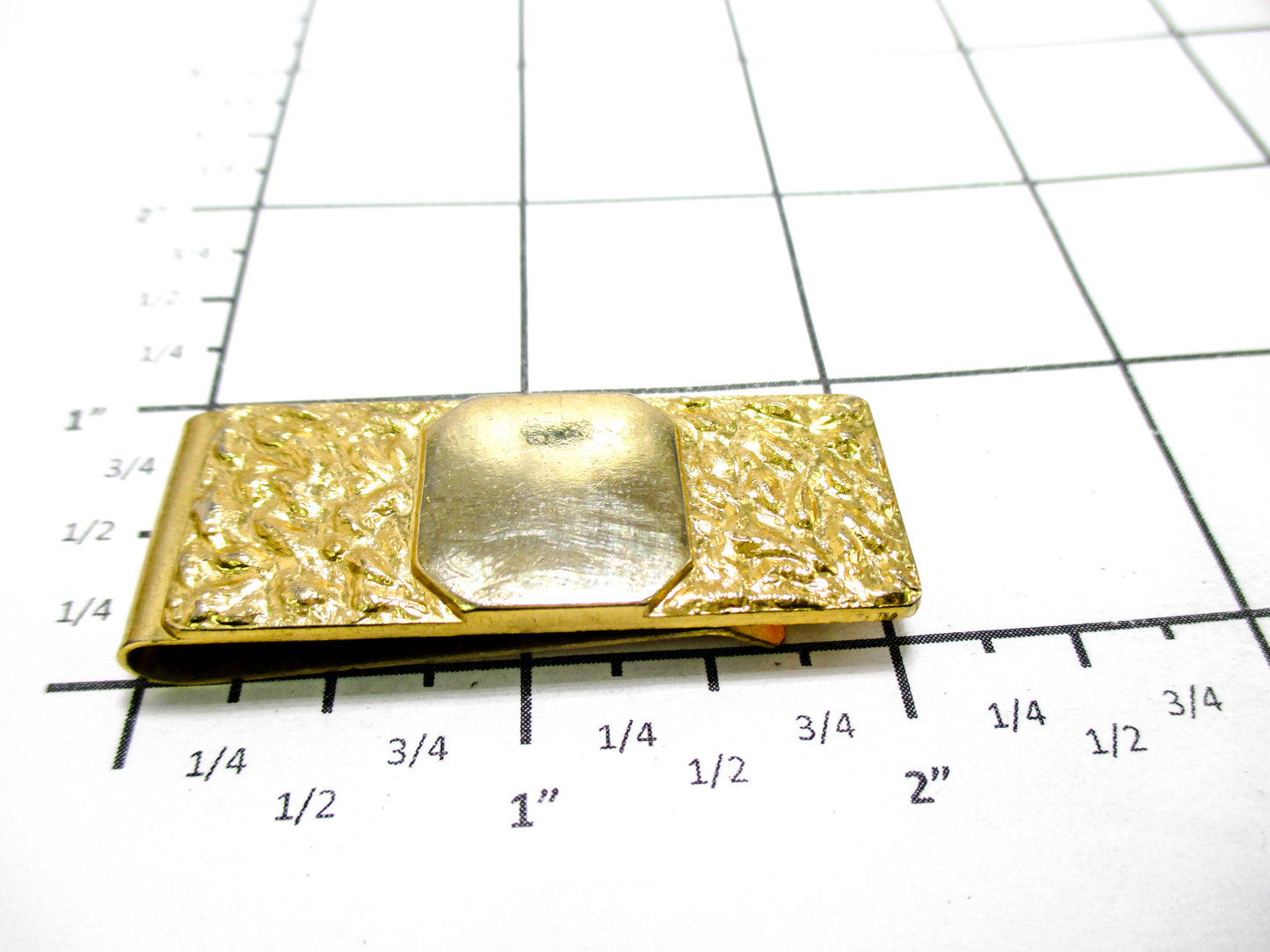 Vintage Golden Nugget Money Clip Ready To Monogram