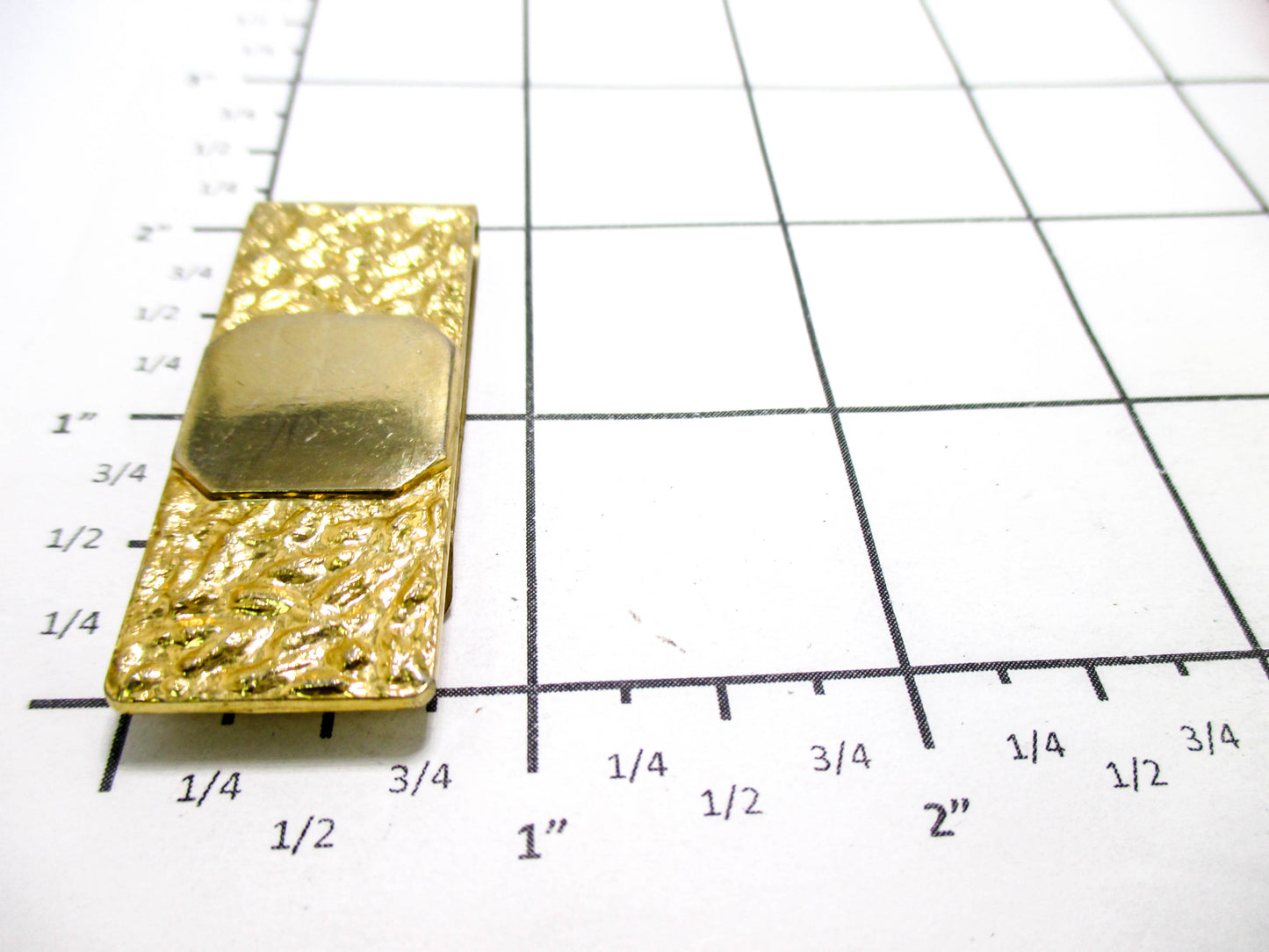 Vintage Golden Nugget Money Clip Ready To Monogram