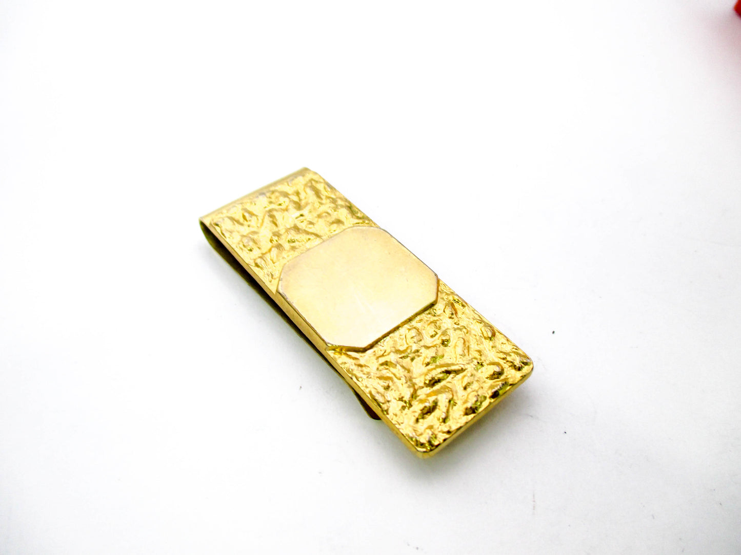 Vintage Golden Nugget Money Clip Ready To Monogram