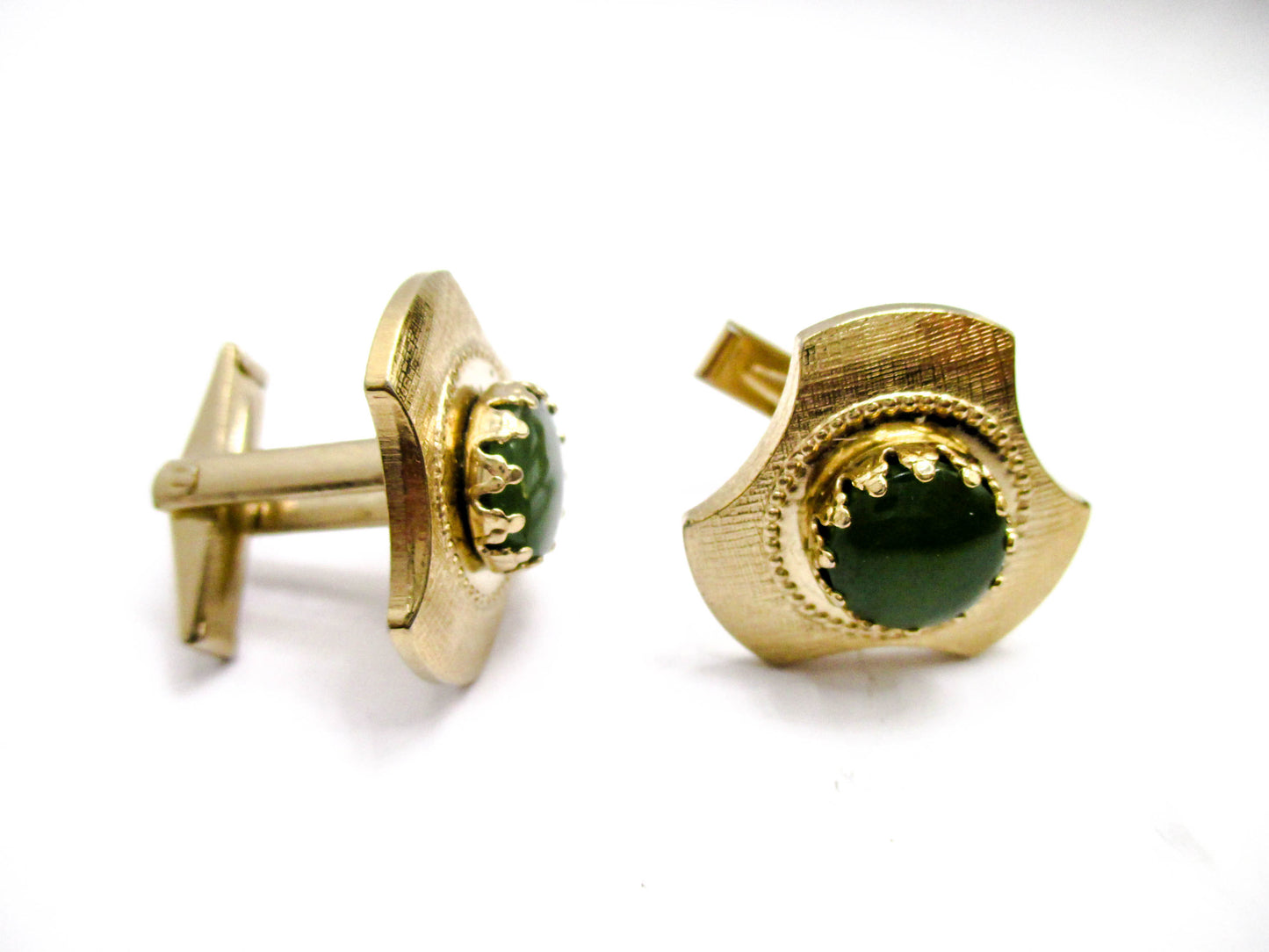 Quality Vintage Jade Cufflinks