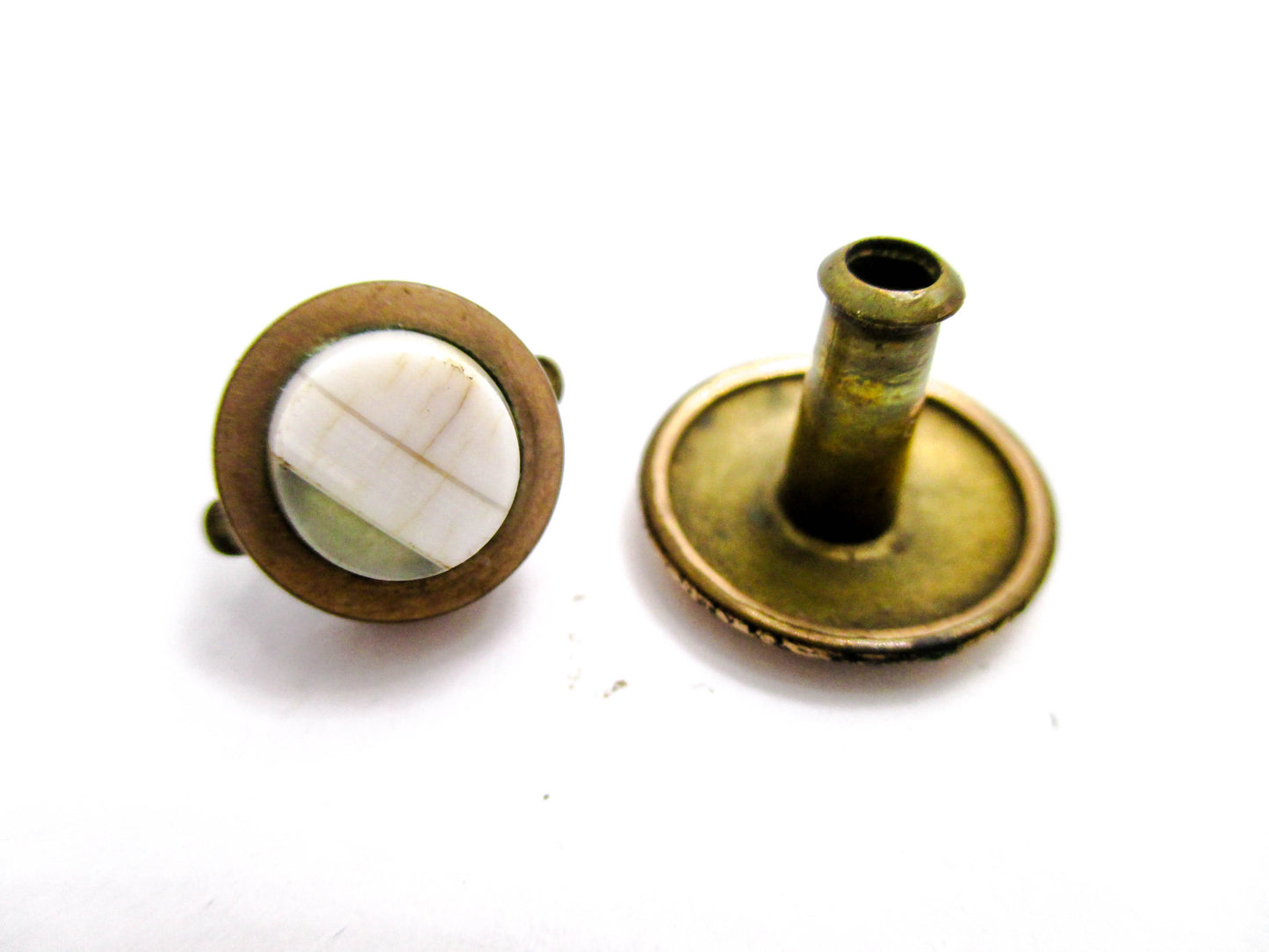 Victorian Bachelor Button - Agate Gemstone