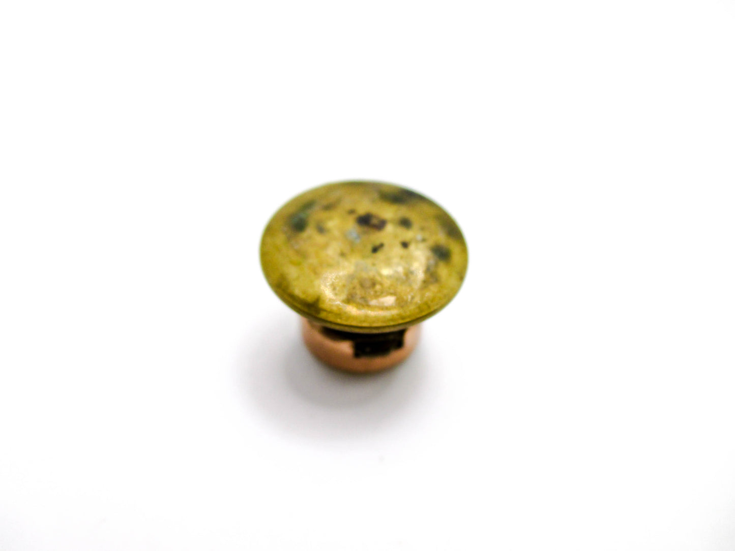1880s Bachelor Button Stud - Mother of Pearl Center